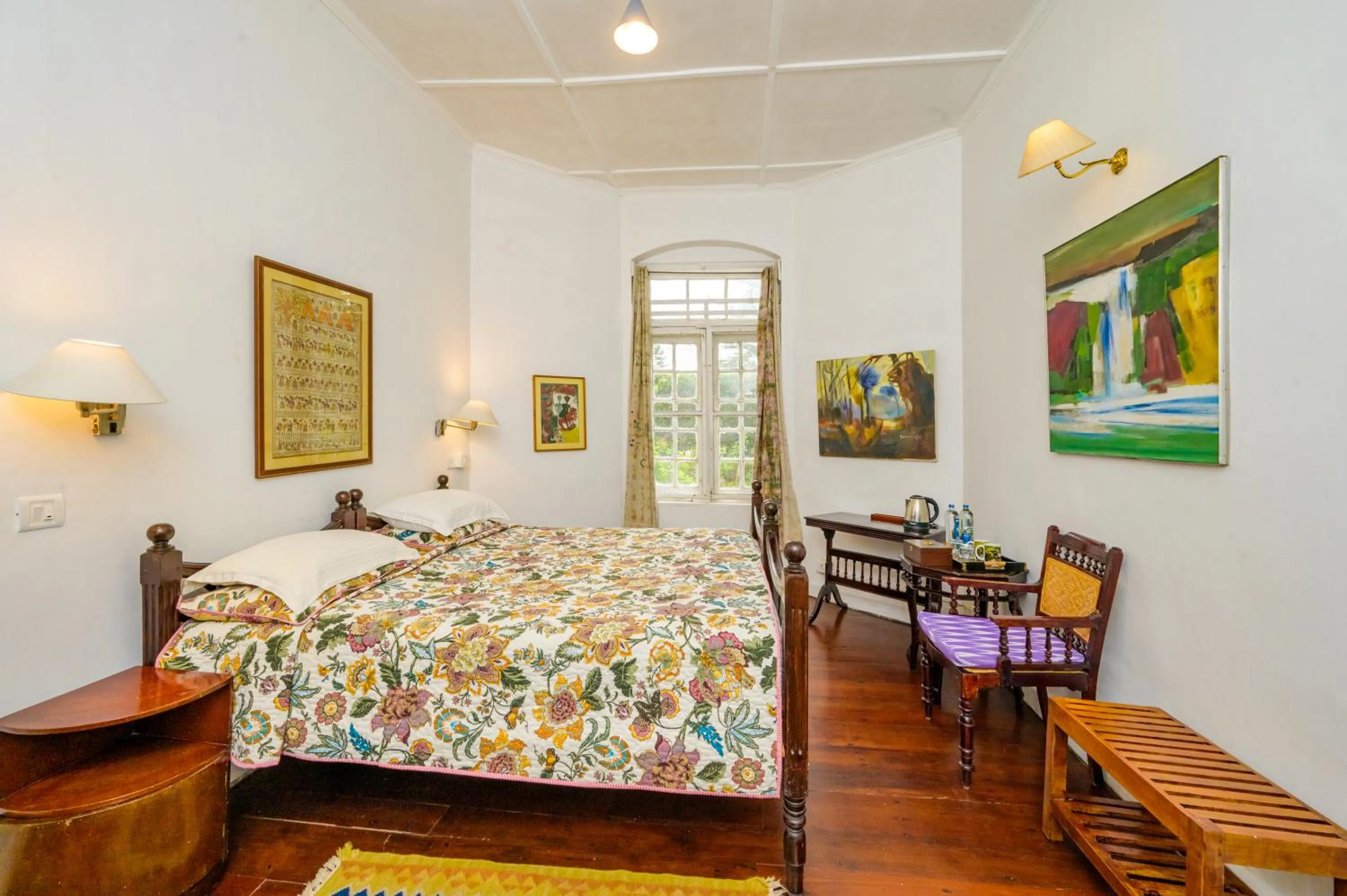 Photo of the whole room, Bed in Neemrana's Wallwood Garden