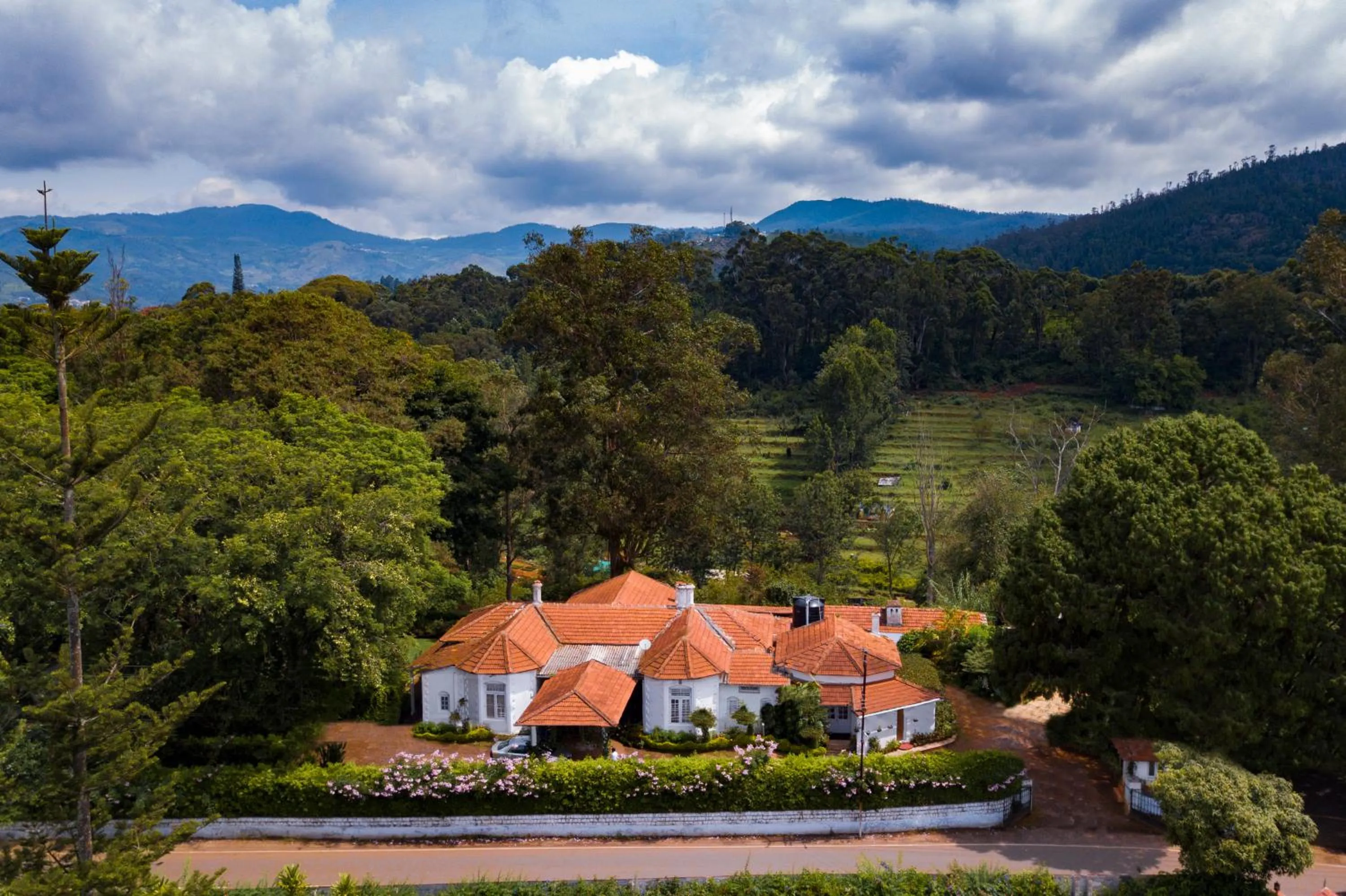 Property building in Neemrana's Wallwood Garden