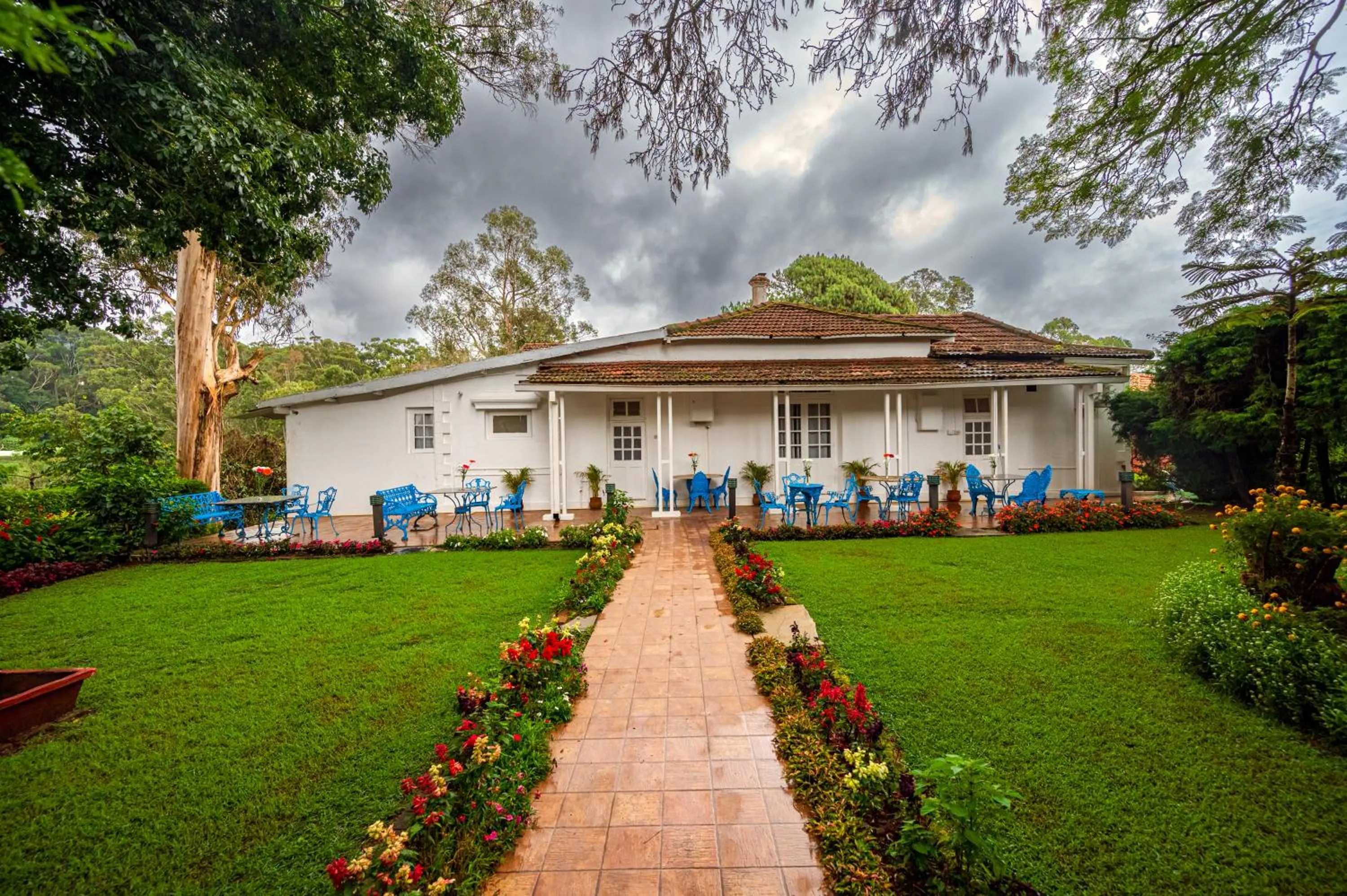 Property building in Neemrana's Wallwood Garden