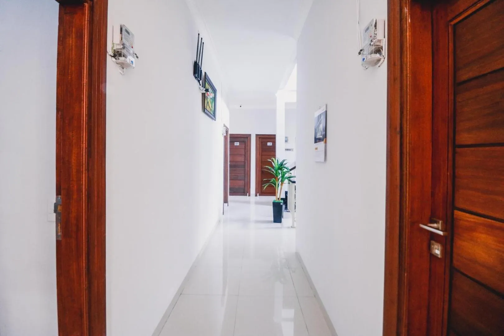 Property building in RedDoorz near Hermes Place Polonia Medan