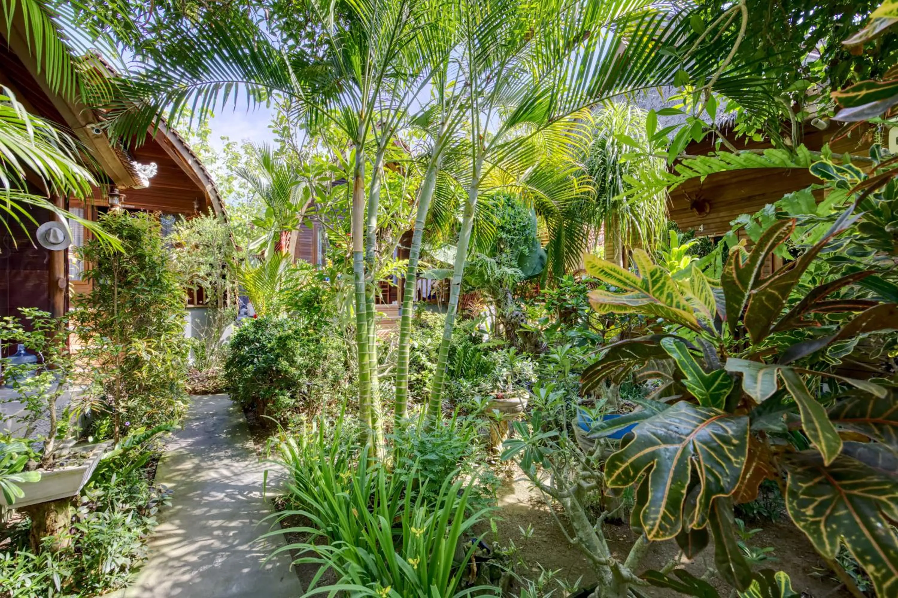 Garden in The Catar Cottages