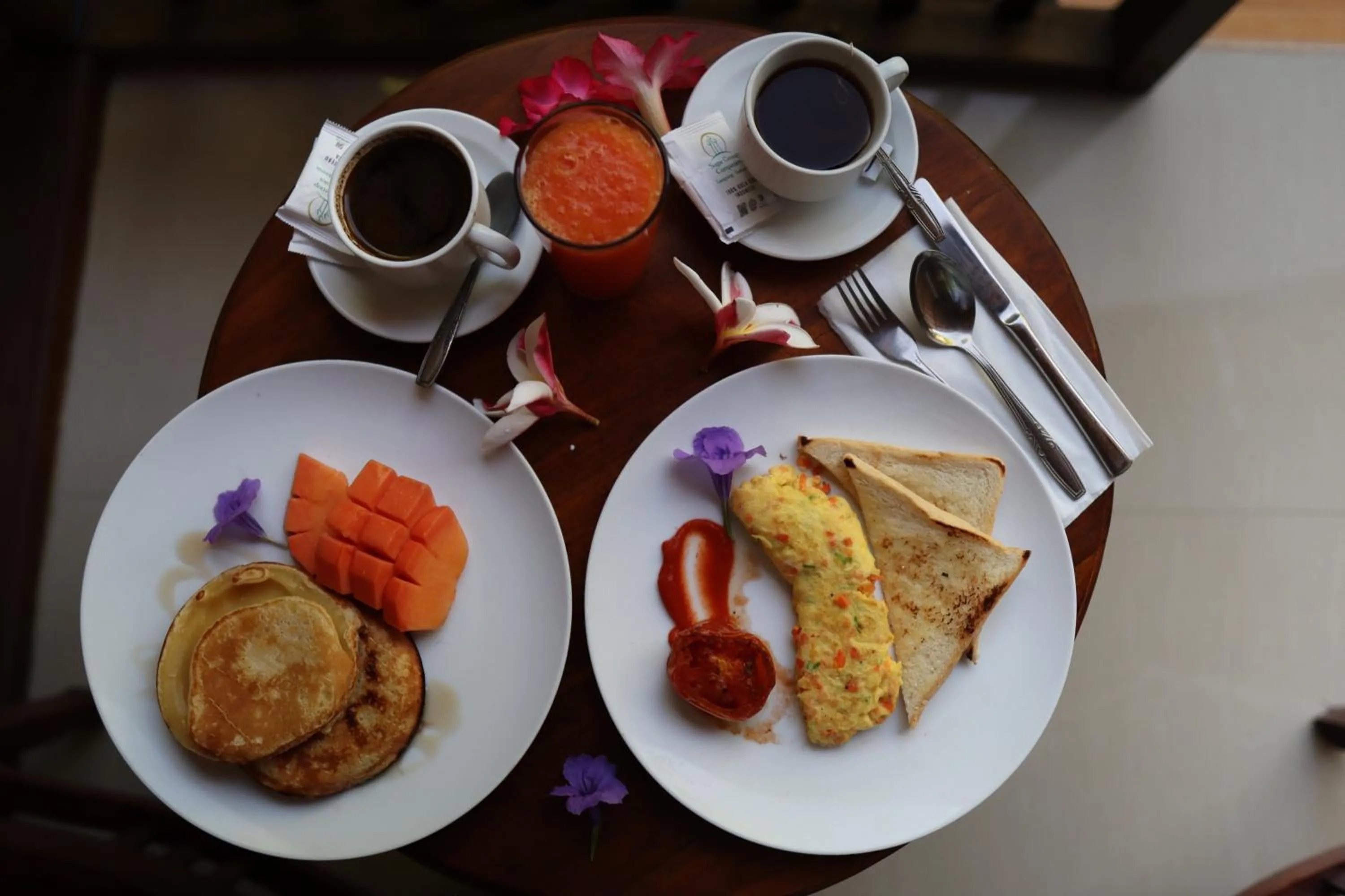 Breakfast in The Catar Cottages