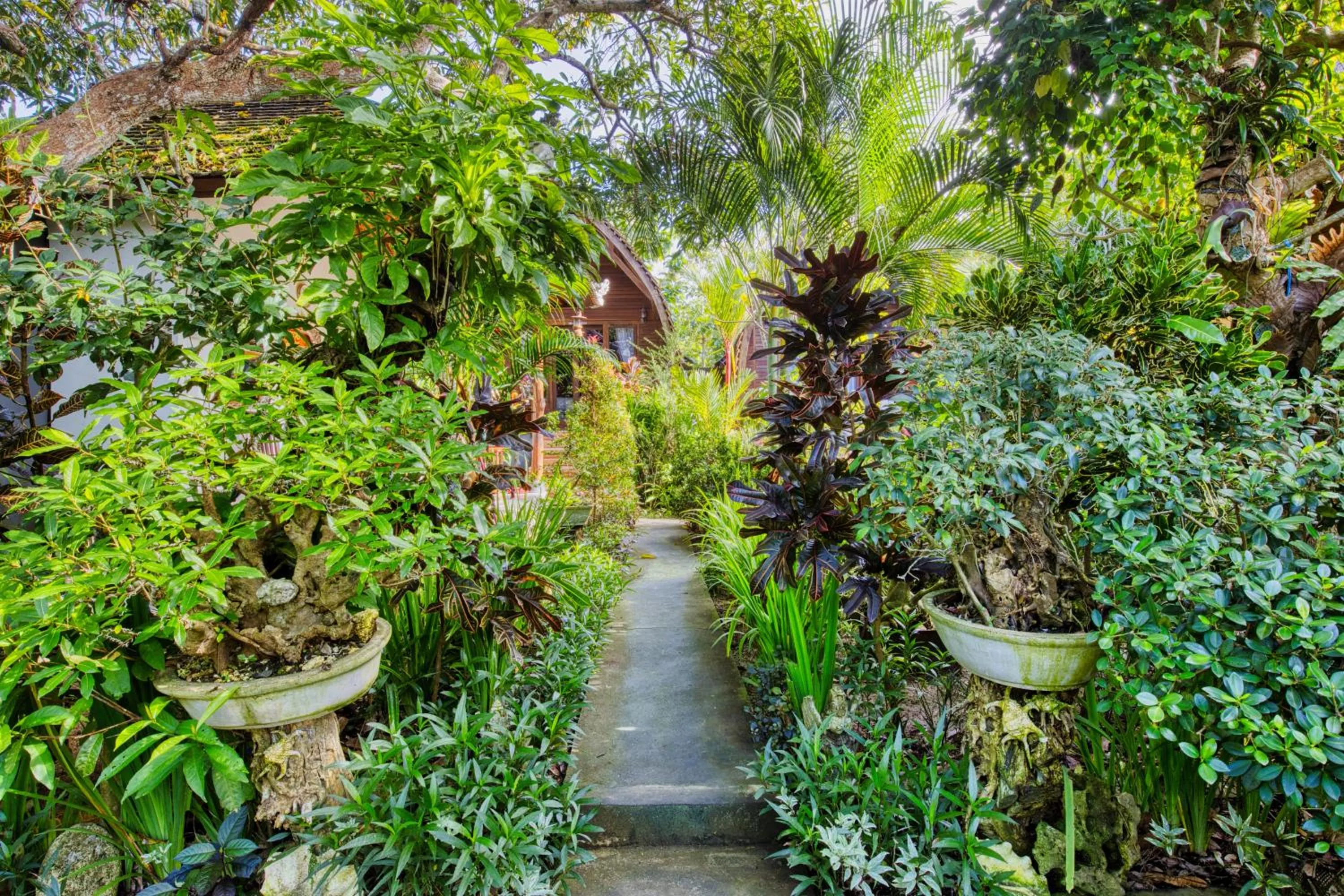 Garden in The Catar Cottages