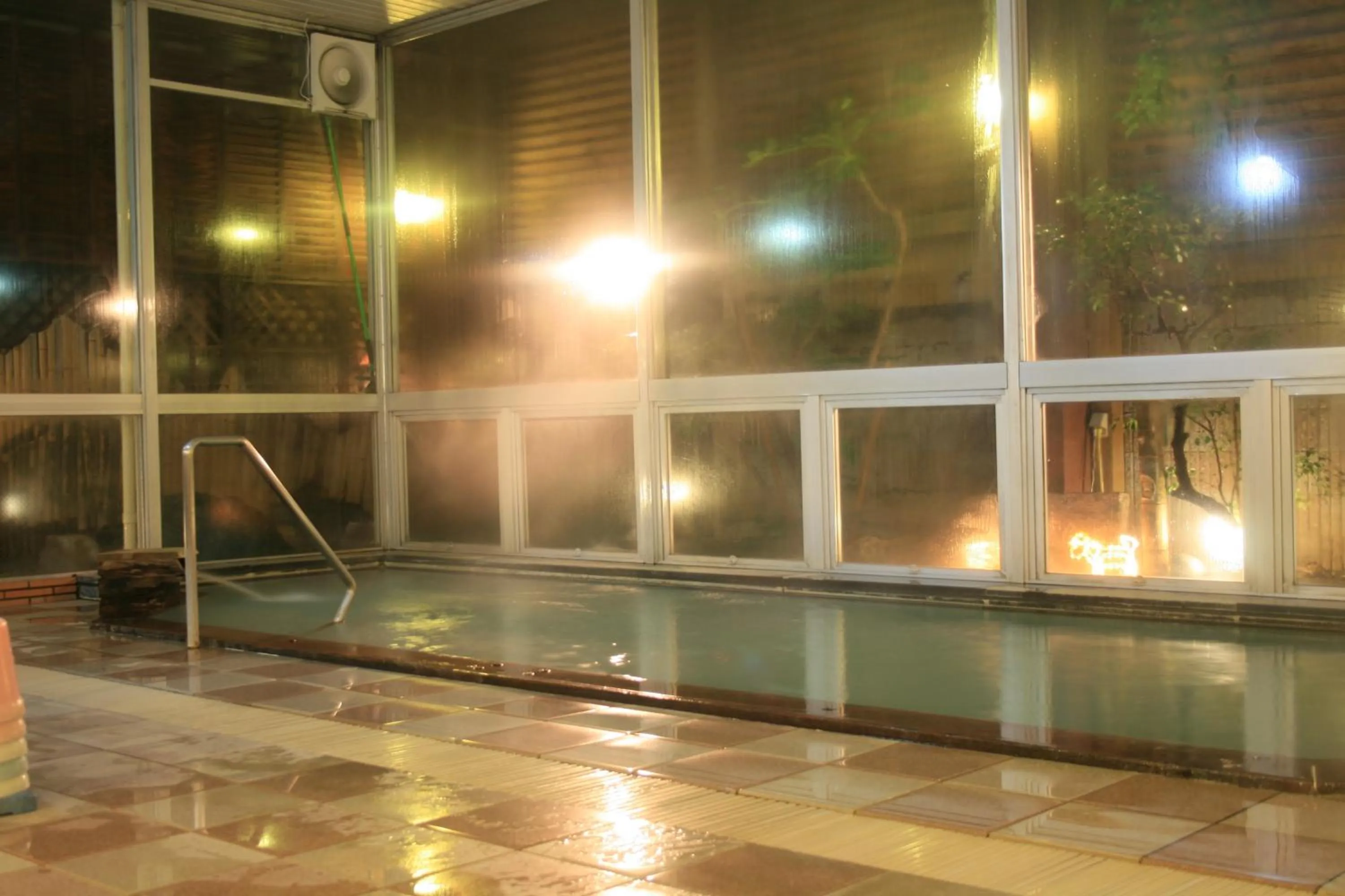 Hot Spring Bath in Hotel Yuzan