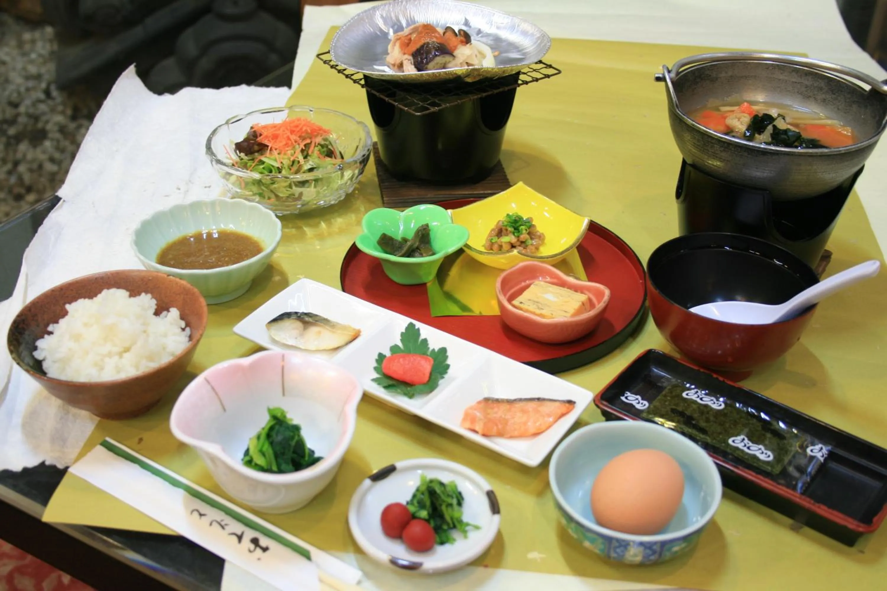 Food close-up in Hotel Yuzan