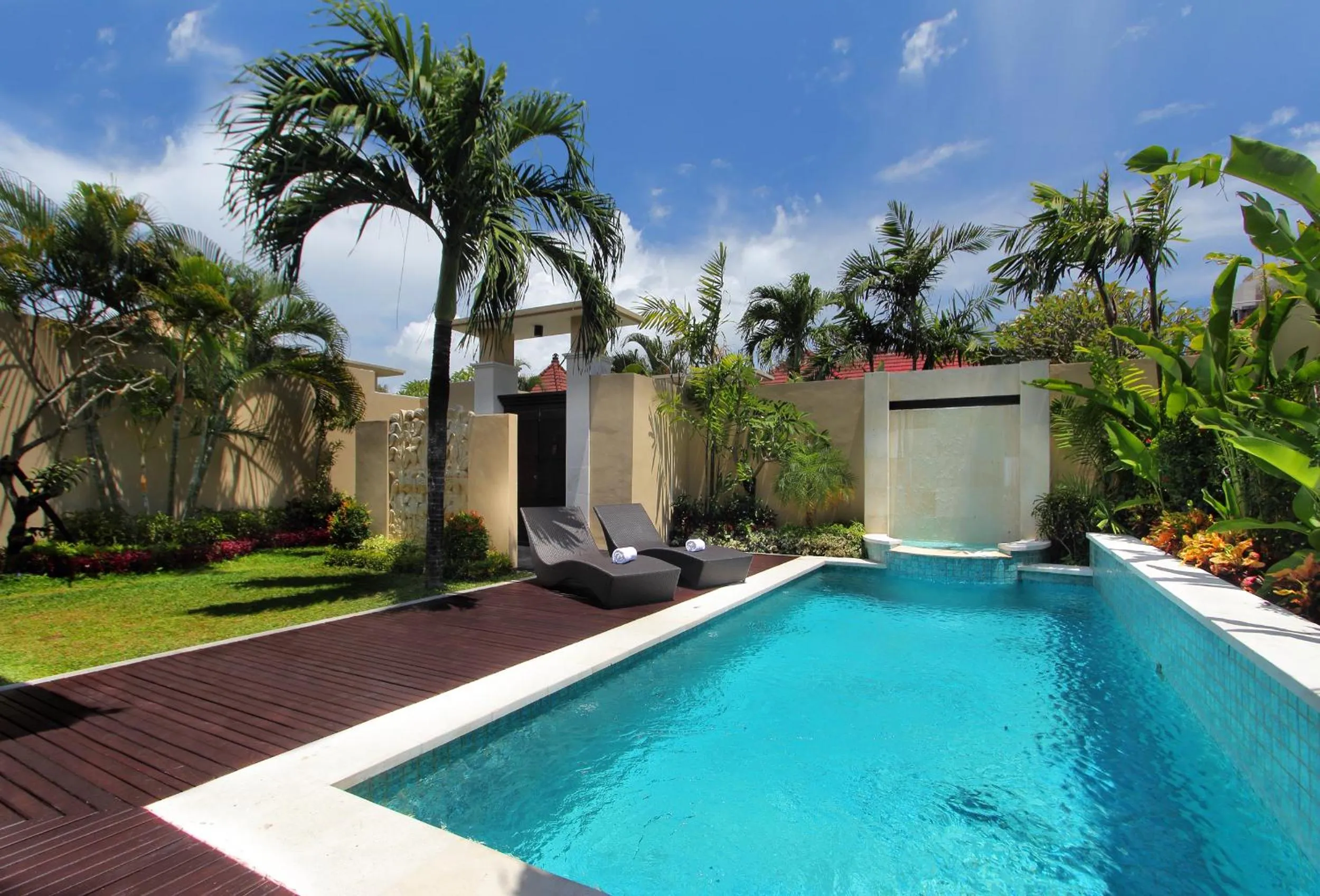 Garden in RC Villas and Spa Bali