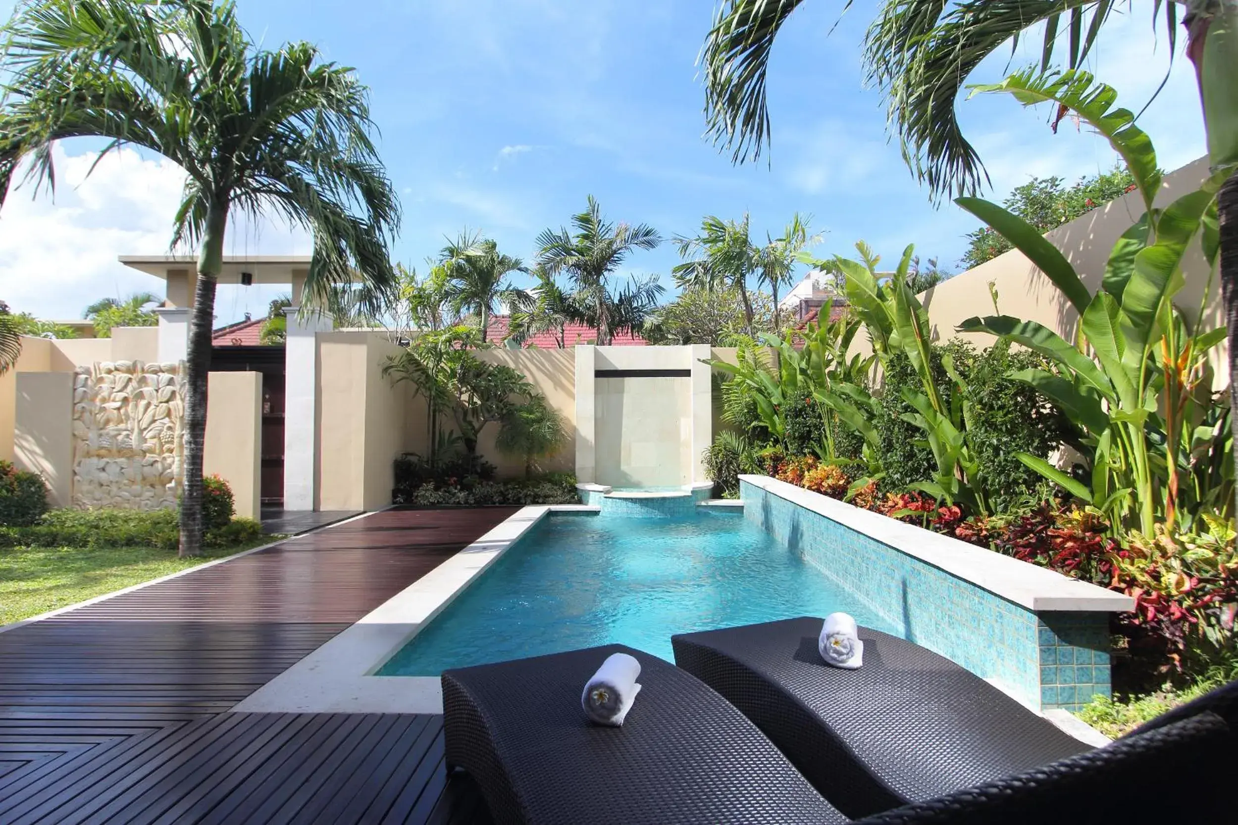 Swimming pool in RC Villas and Spa Bali Swimming pool in RC Villas and Spa Bali