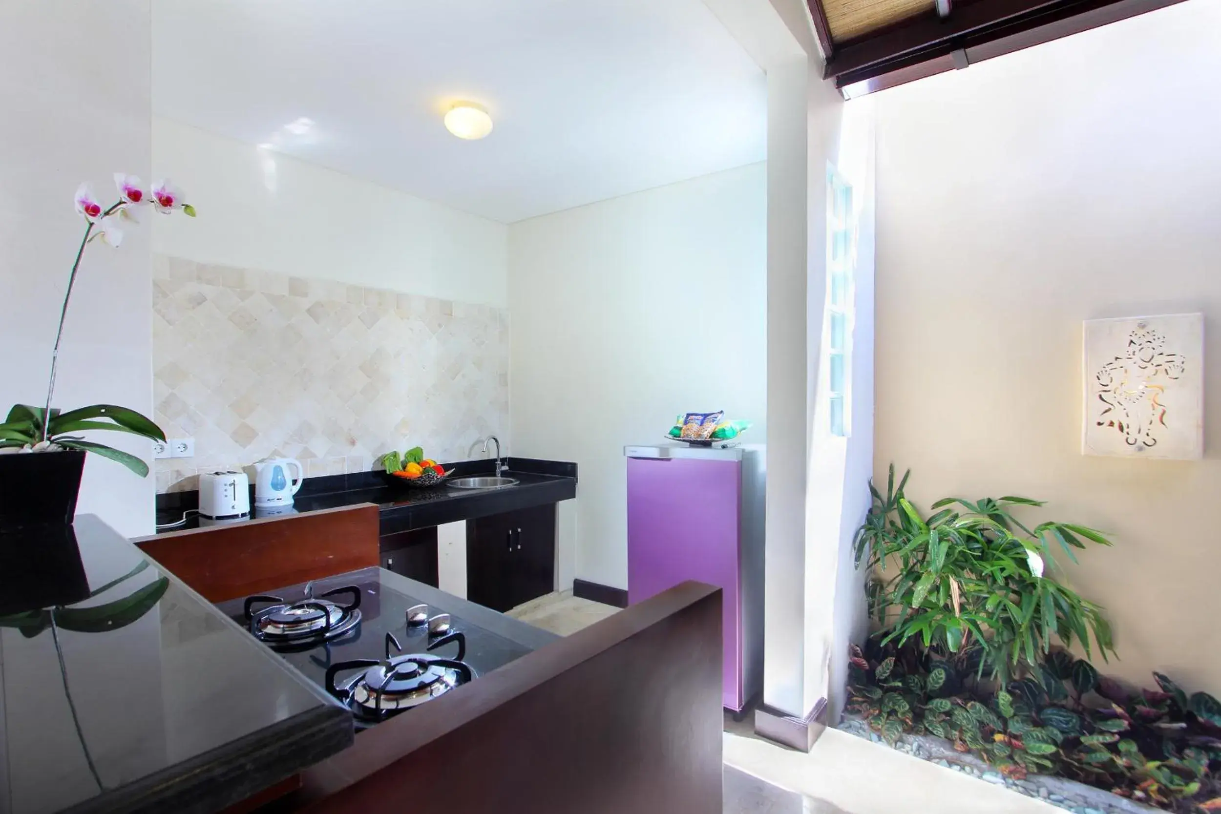 Kitchen or kitchenette in RC Villas and Spa Bali Kitchen or kitchenette in RC Villas and Spa Bali