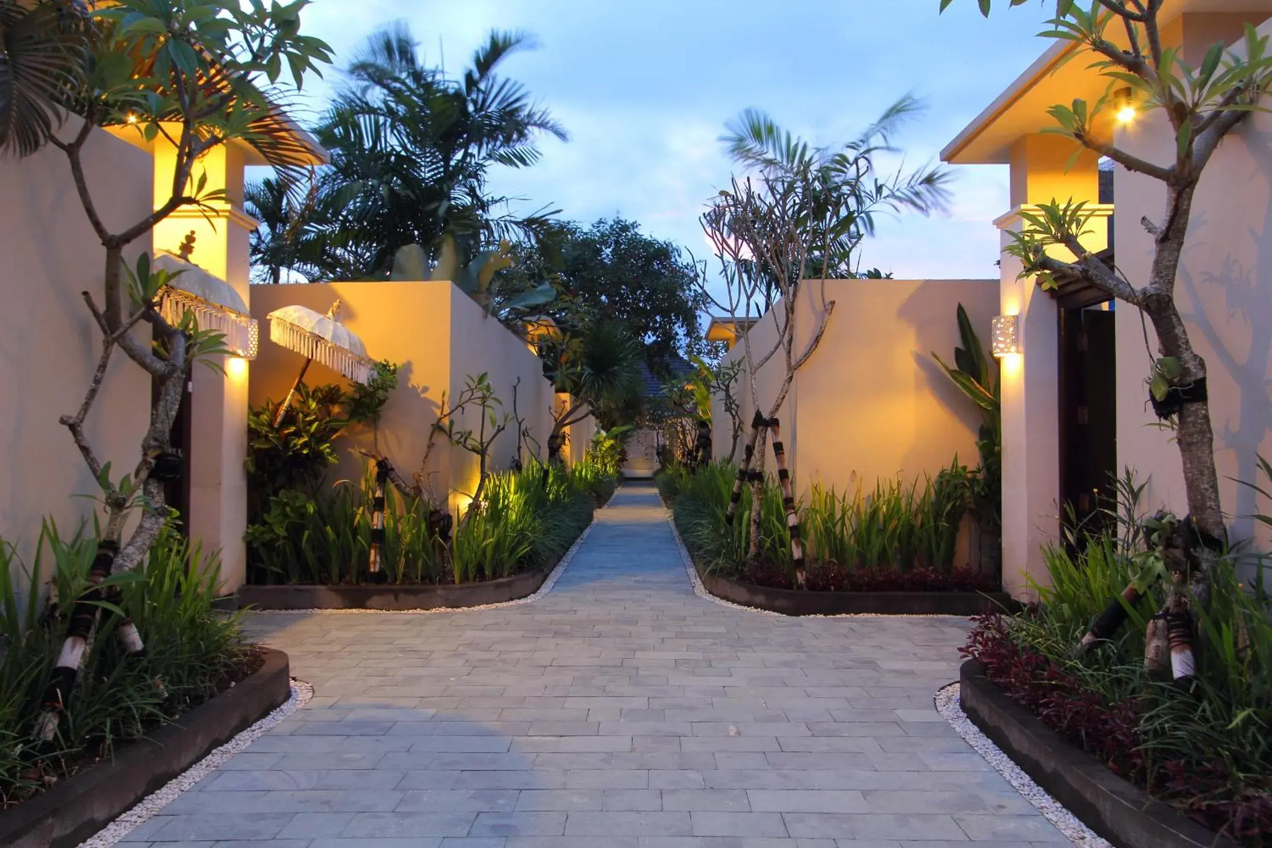 Facade/entrance in RC Villas and Spa Bali Facade/entrance in RC Villas and Spa Bali