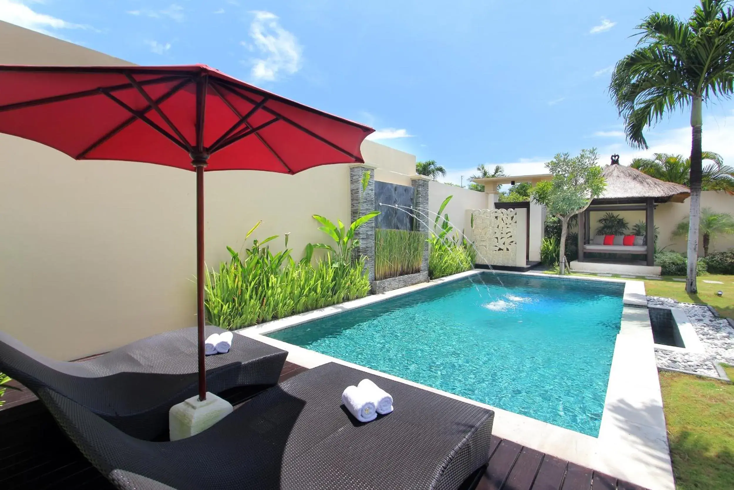 Swimming pool in RC Villas and Spa Bali Swimming pool in RC Villas and Spa Bali