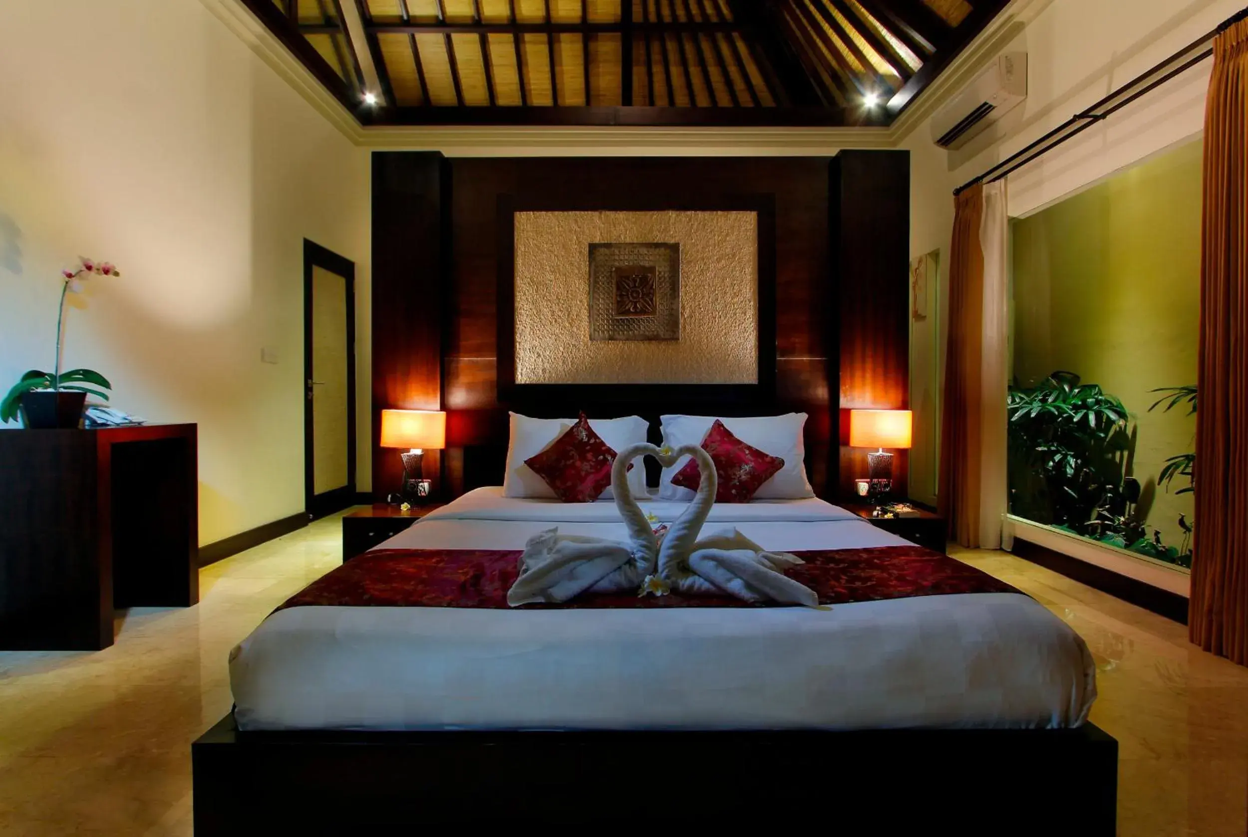 Bed in RC Villas and Spa Bali Bed in RC Villas and Spa Bali