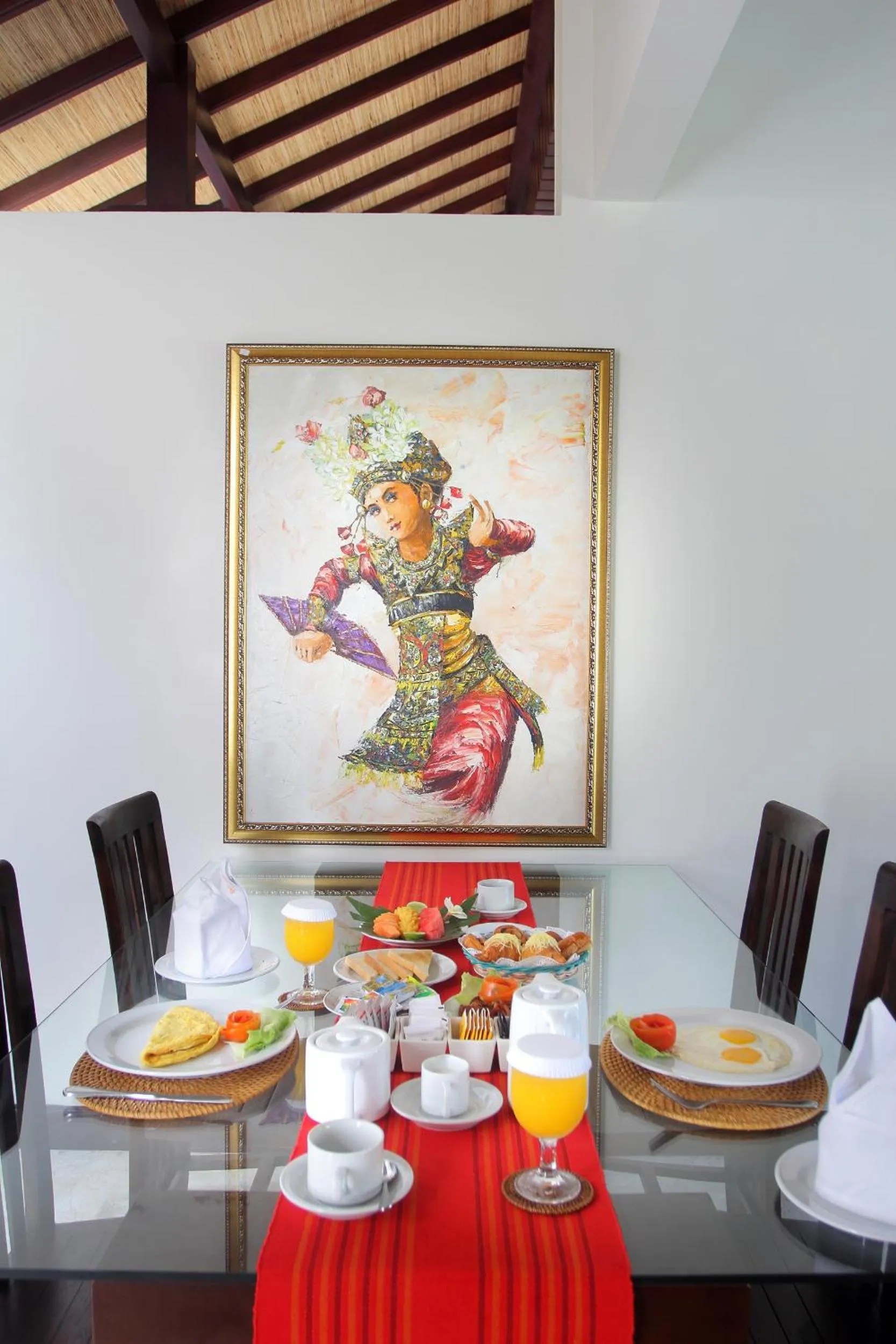 Dining area in RC Villas and Spa Bali