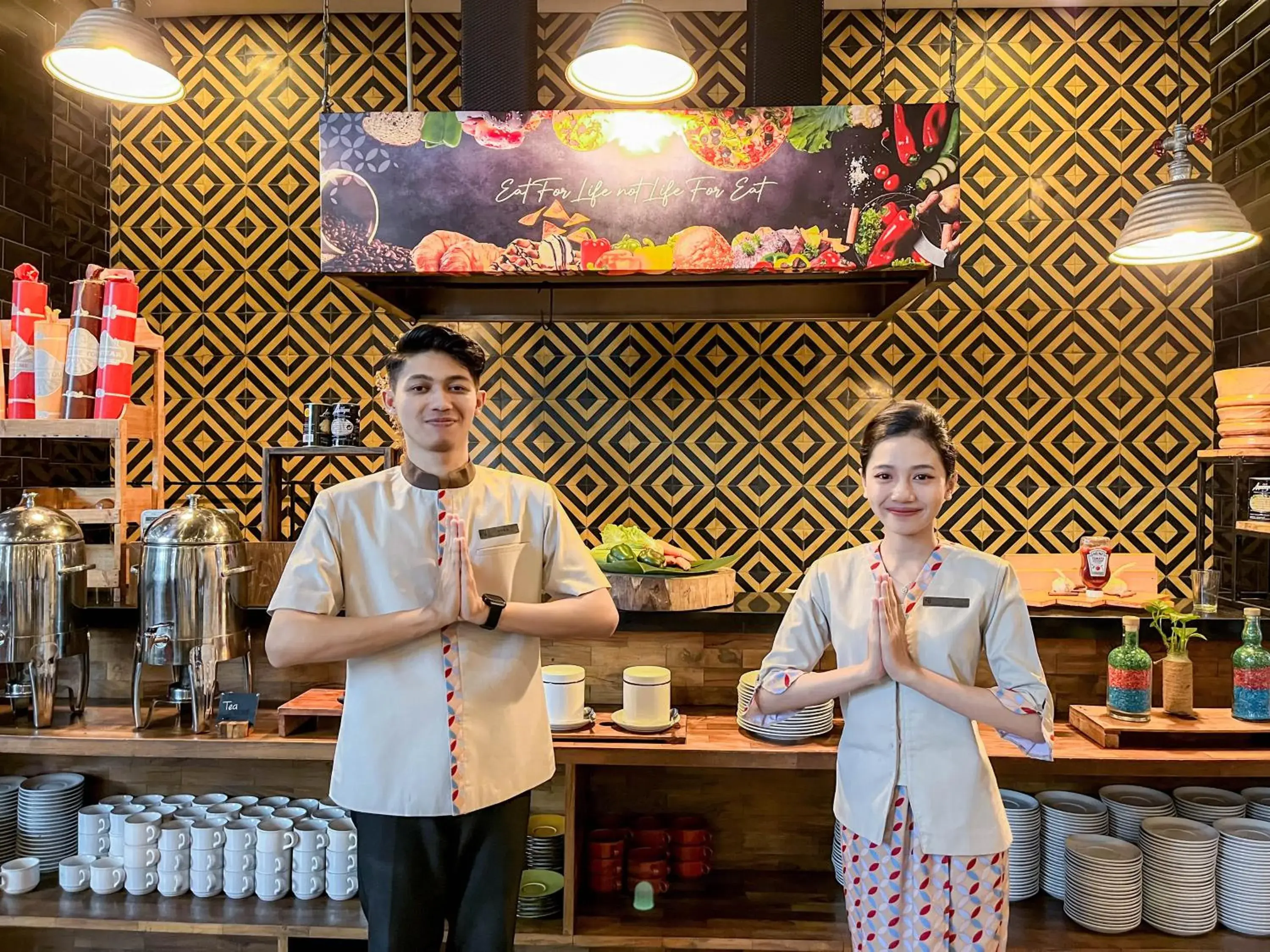 Restaurant/places to eat in Hotel Fortunagrande Jember By Fosia Hotels Restaurant/places to eat in Hotel Fortunagrande Jember By Fosia Hotels