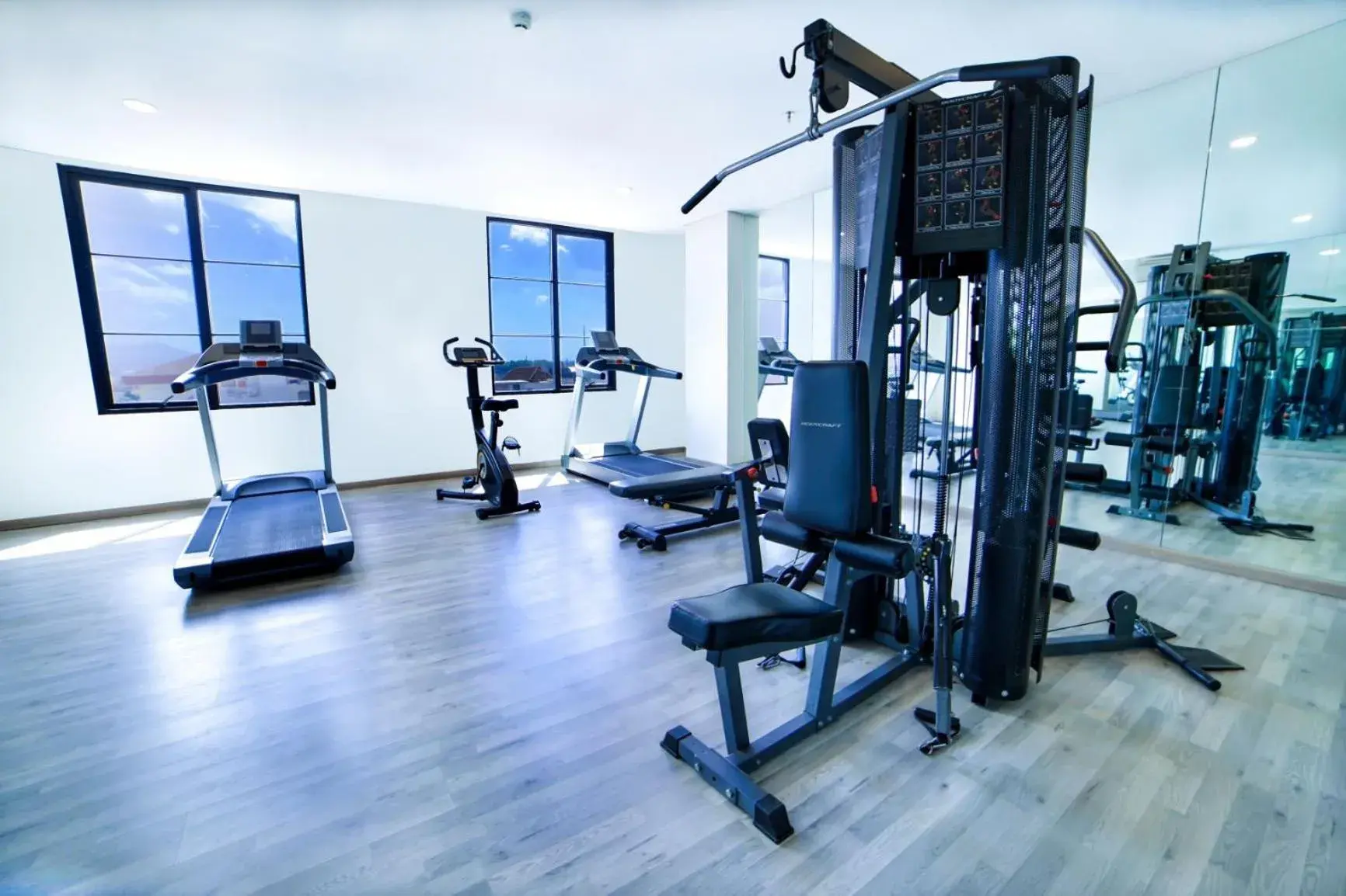Fitness centre/facilities in Hotel Fortunagrande Jember By Fosia Hotels Fitness centre/facilities in Hotel Fortunagrande Jember By Fosia Hotels