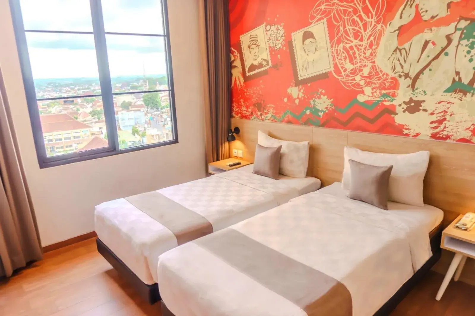 Bed in Hotel Fortunagrande Jember By Fosia Hotels Bed in Hotel Fortunagrande Jember By Fosia Hotels