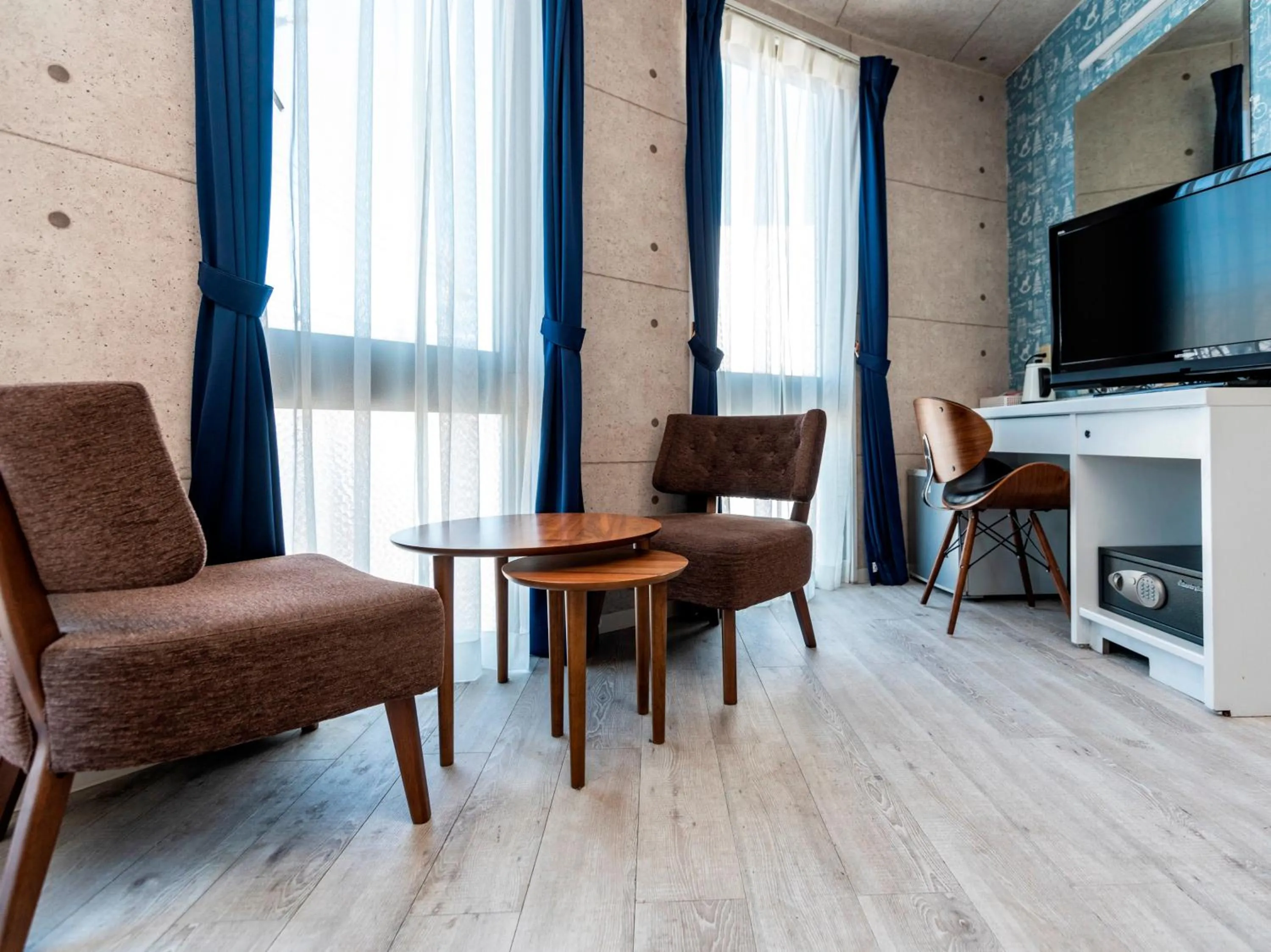 Seating area in Asuka Hotel