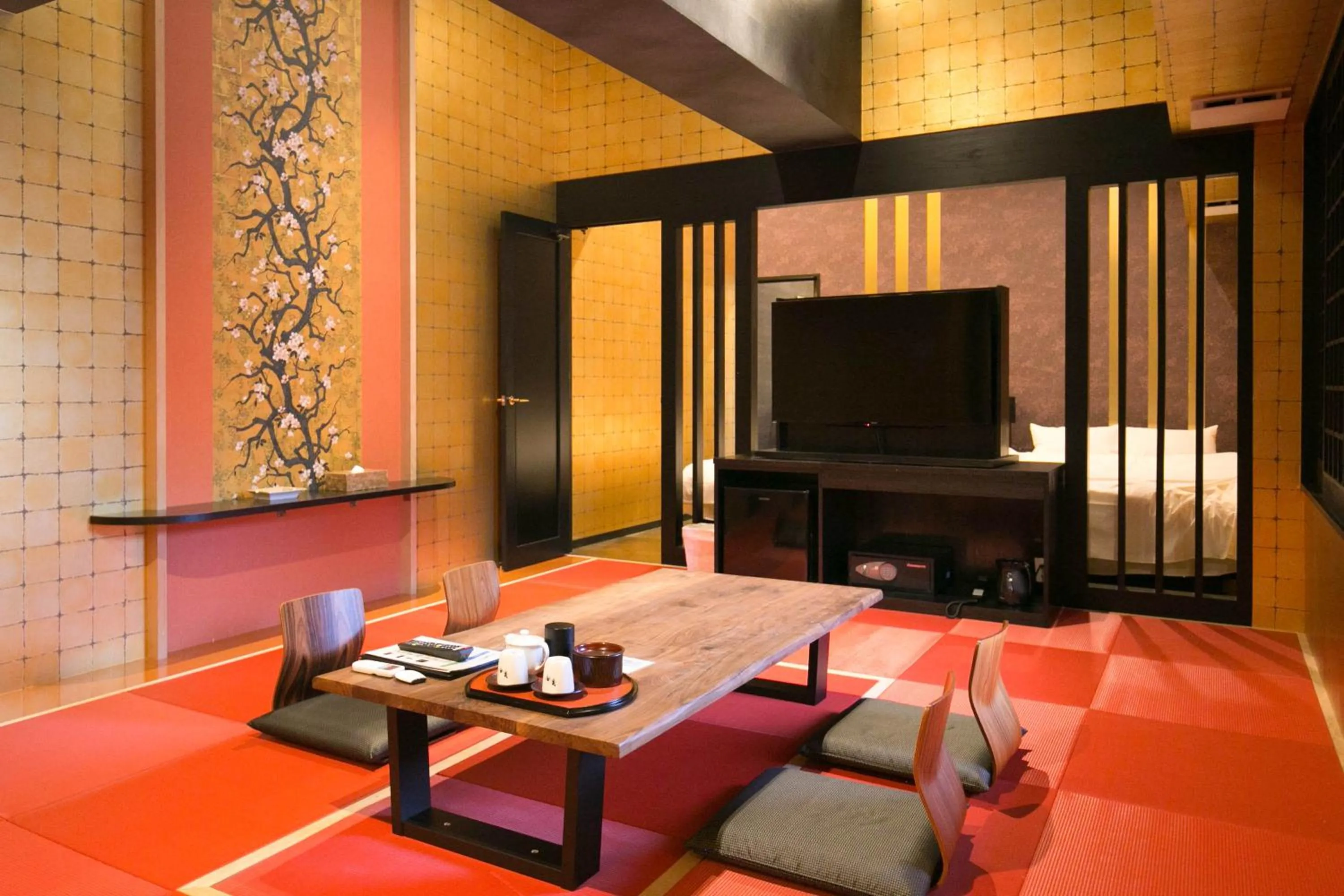 Bed in Hana No Shizuku