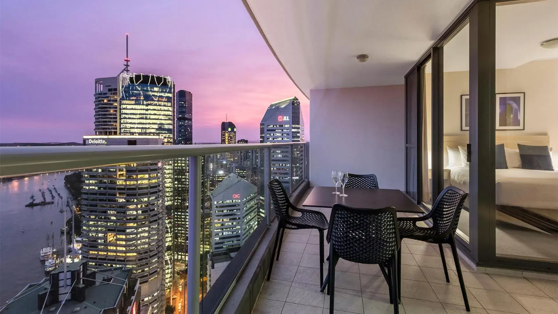View (from property/room) in Oaks Brisbane Aurora Suites View (from property/room) in Oaks Brisbane Aurora Suites