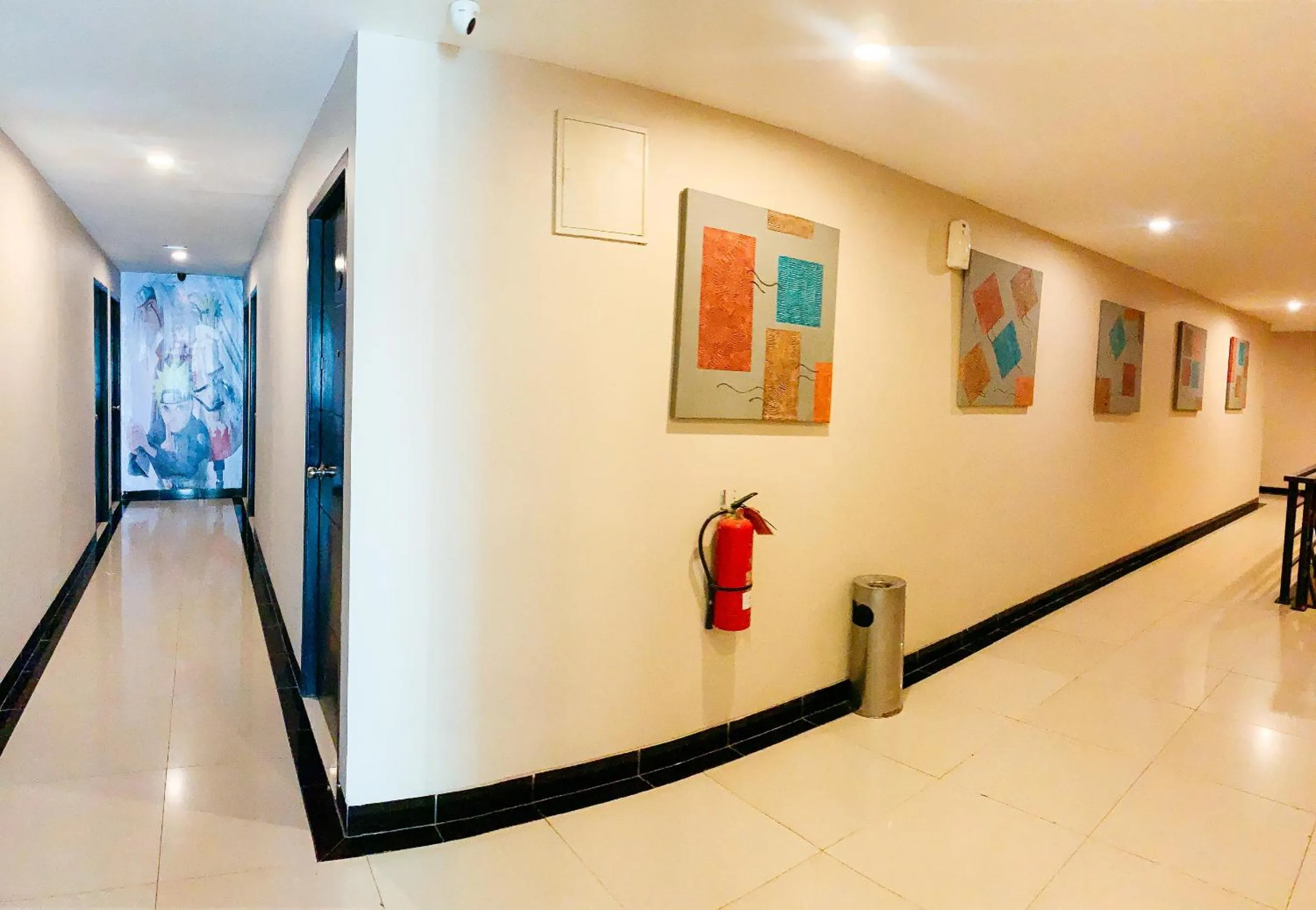 Lobby or reception in OS Hotel Batu Aji Batam