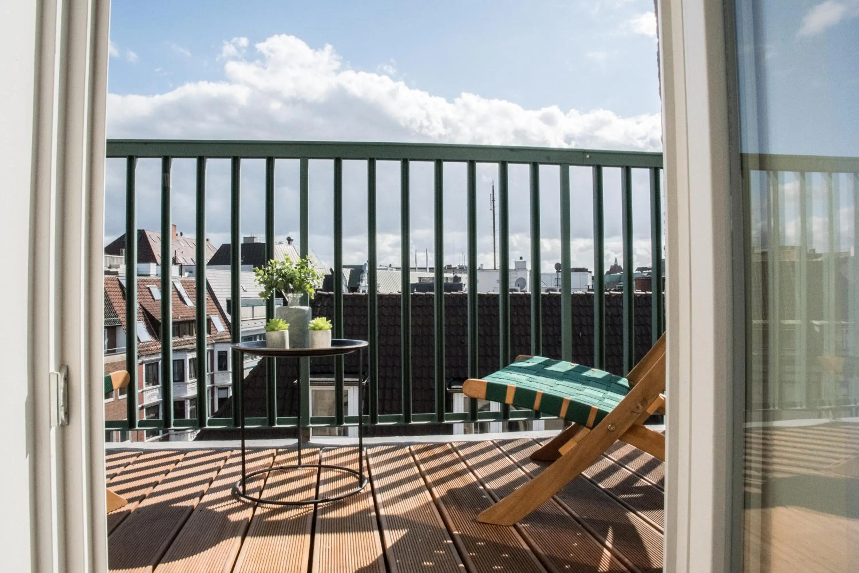 Balcony/Terrace in ÜberFluss Serviced-Apartments