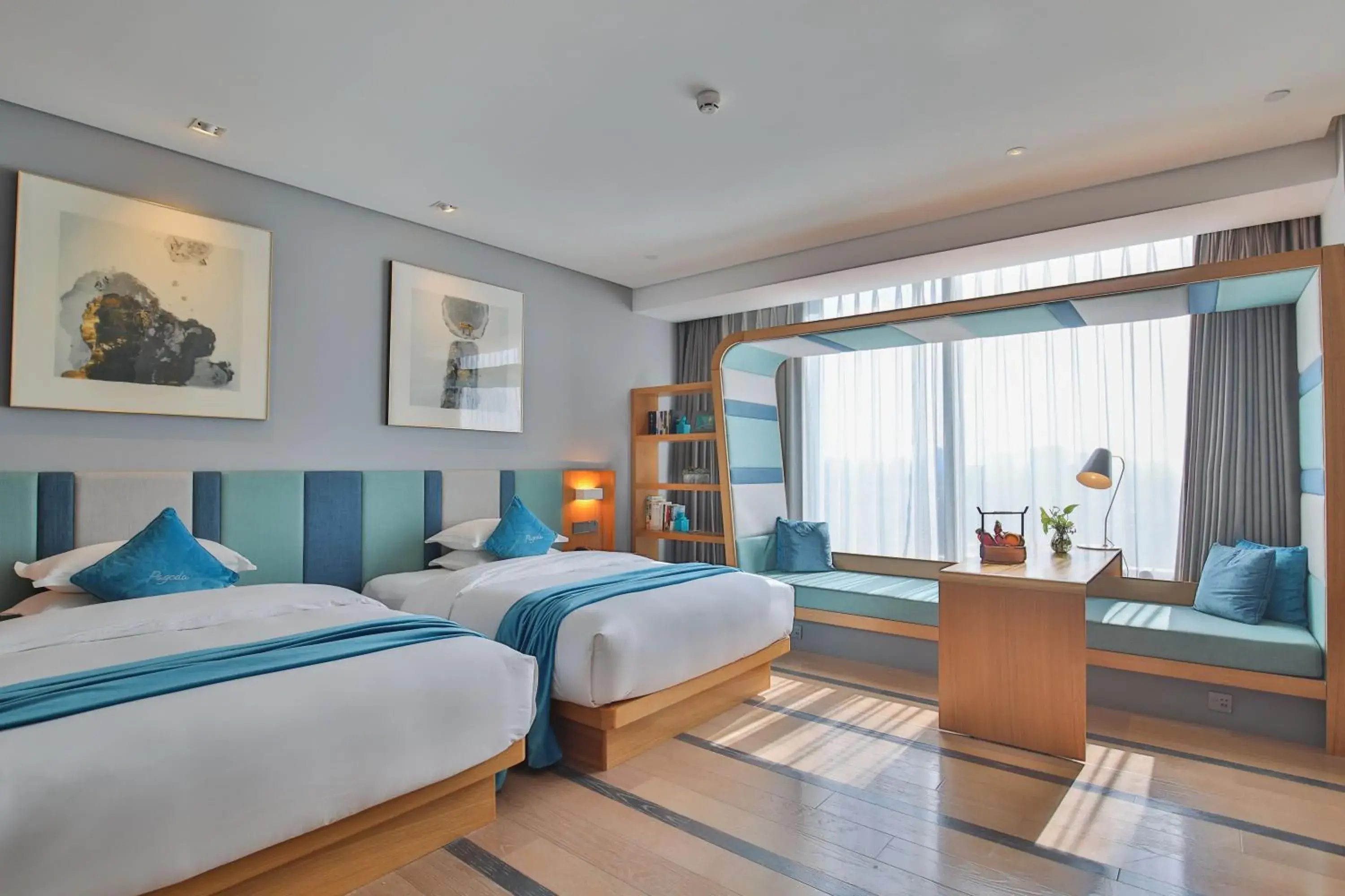 Photo of the whole room, Bed in Shanghai Pagoda INNO Hotel Photo of the whole room, Bed in Shanghai Pagoda INNO Hotel