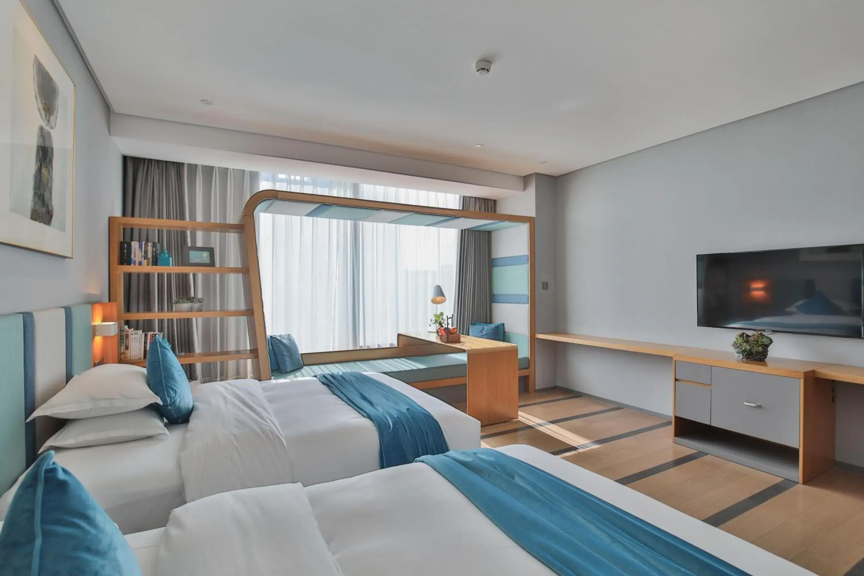 Photo of the whole room in Shanghai Pagoda INNO Hotel Photo of the whole room in Shanghai Pagoda INNO Hotel