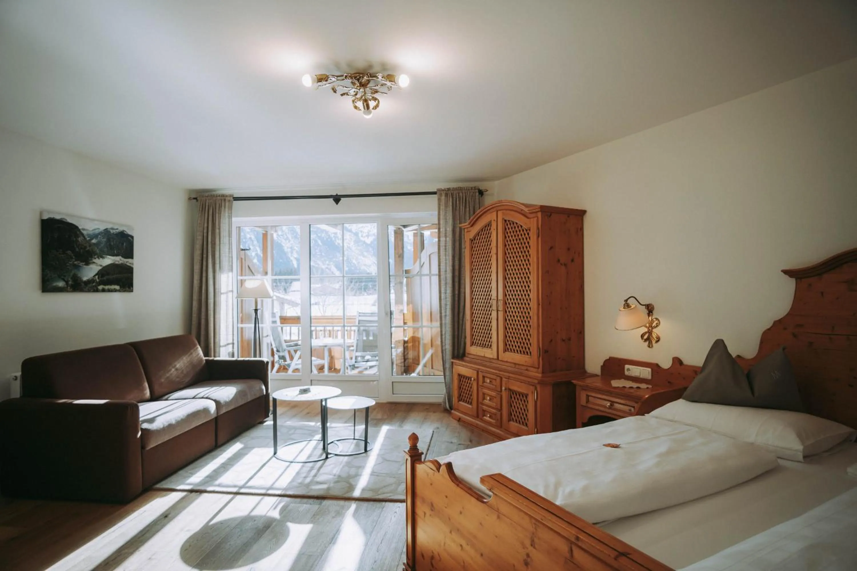 Photo of the whole room, Bed in MONS suites wine passion