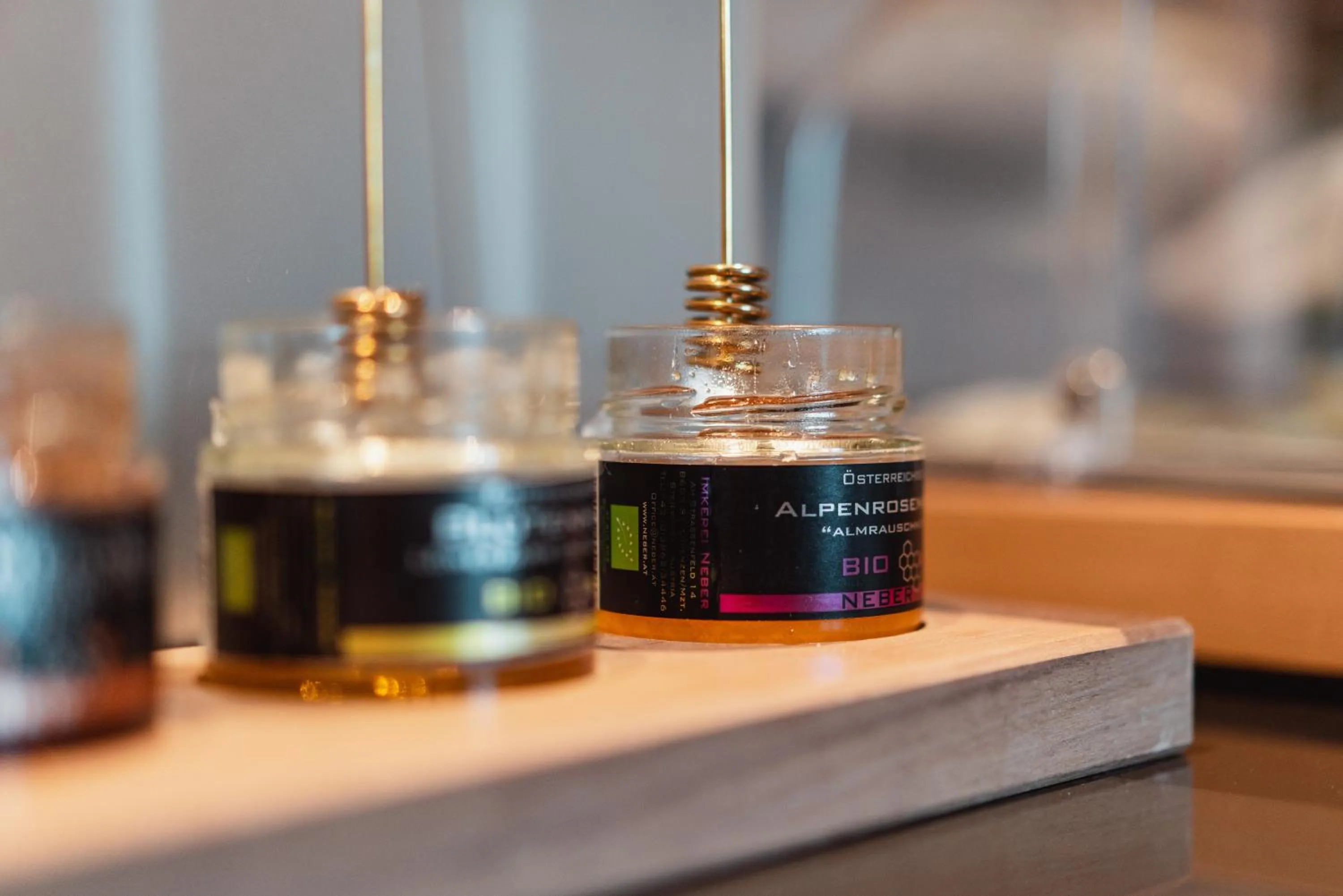 Breakfast in MONS suites wine passion