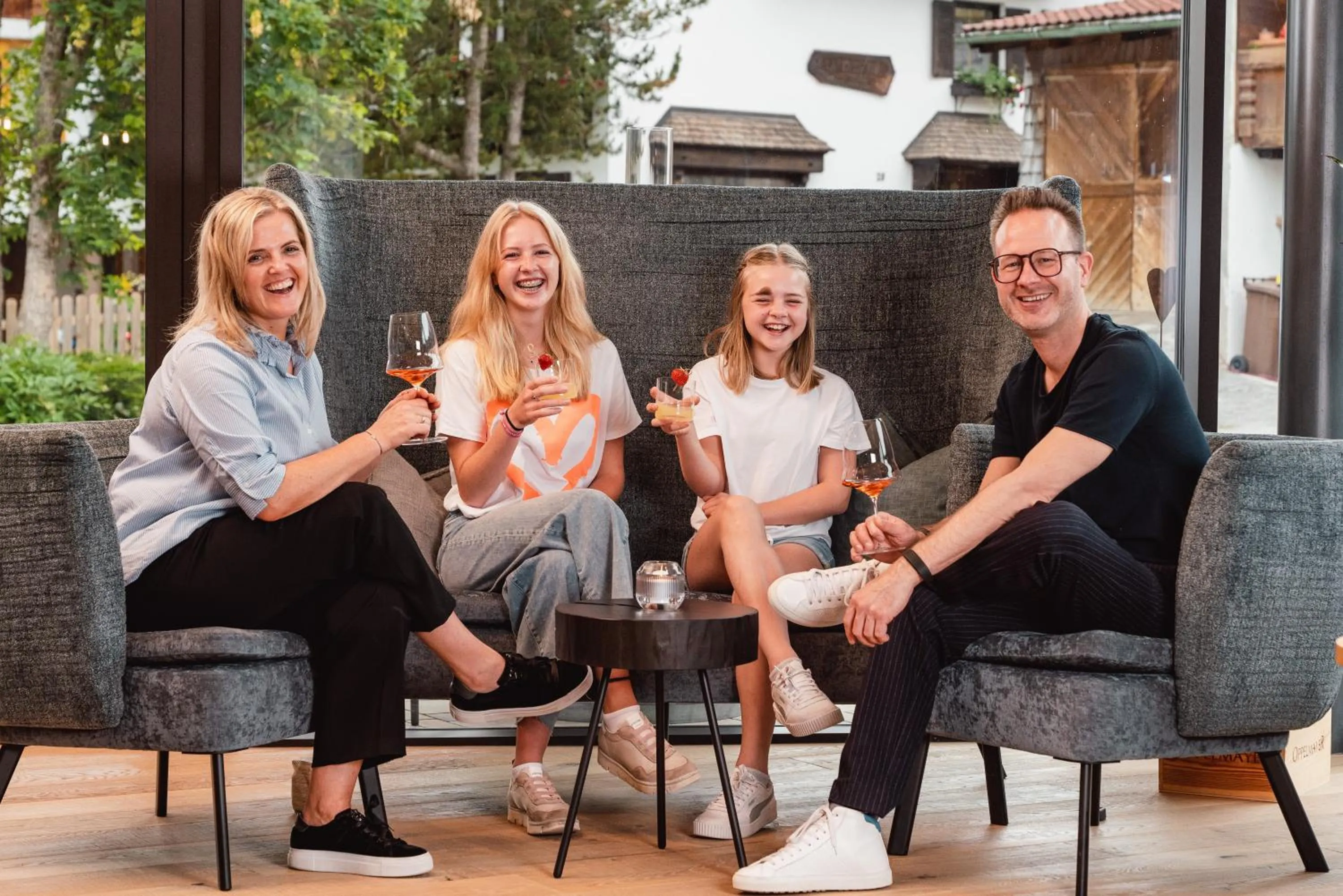 Staff in MONS suites wine passion