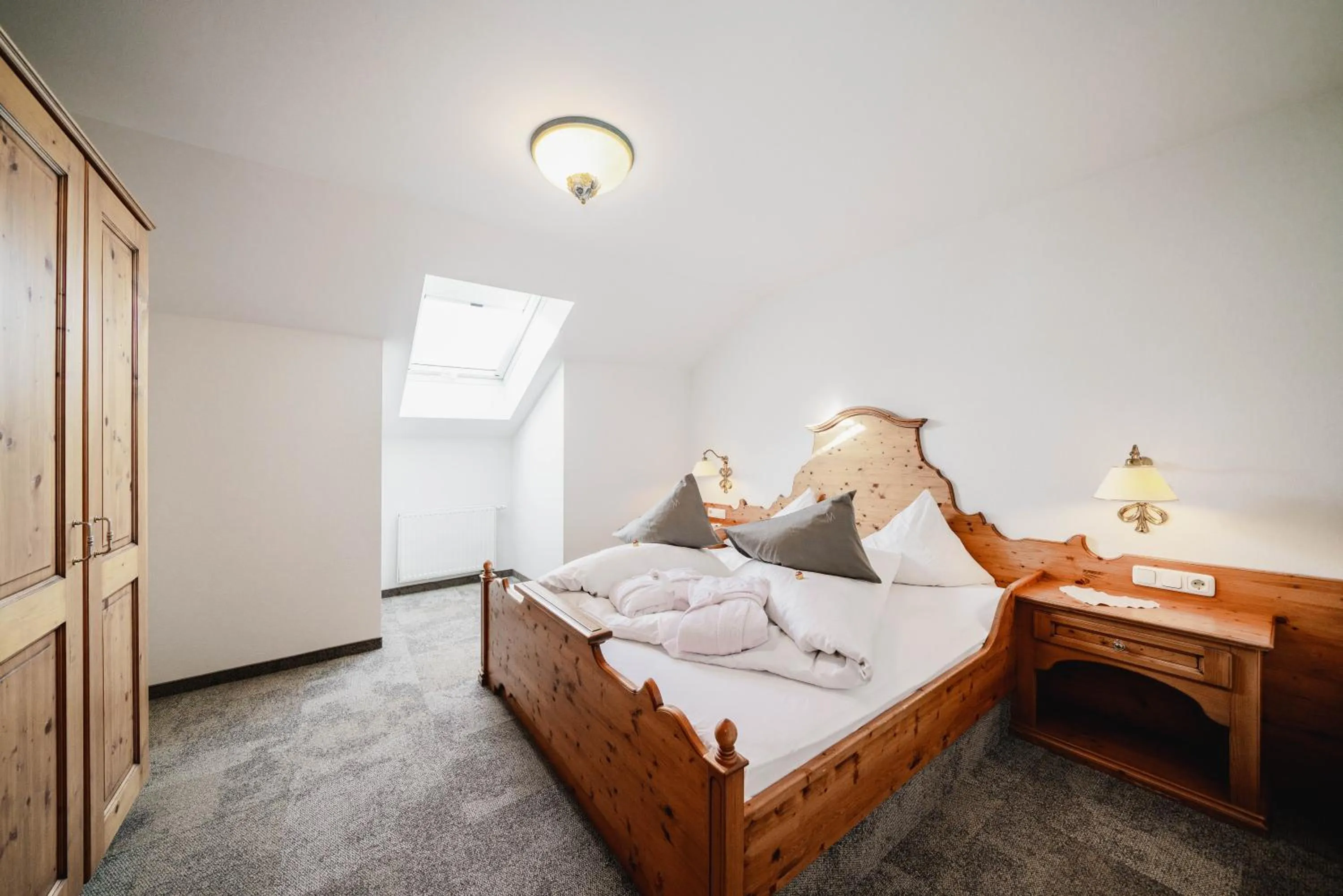 Bedroom, Bed in MONS suites wine passion