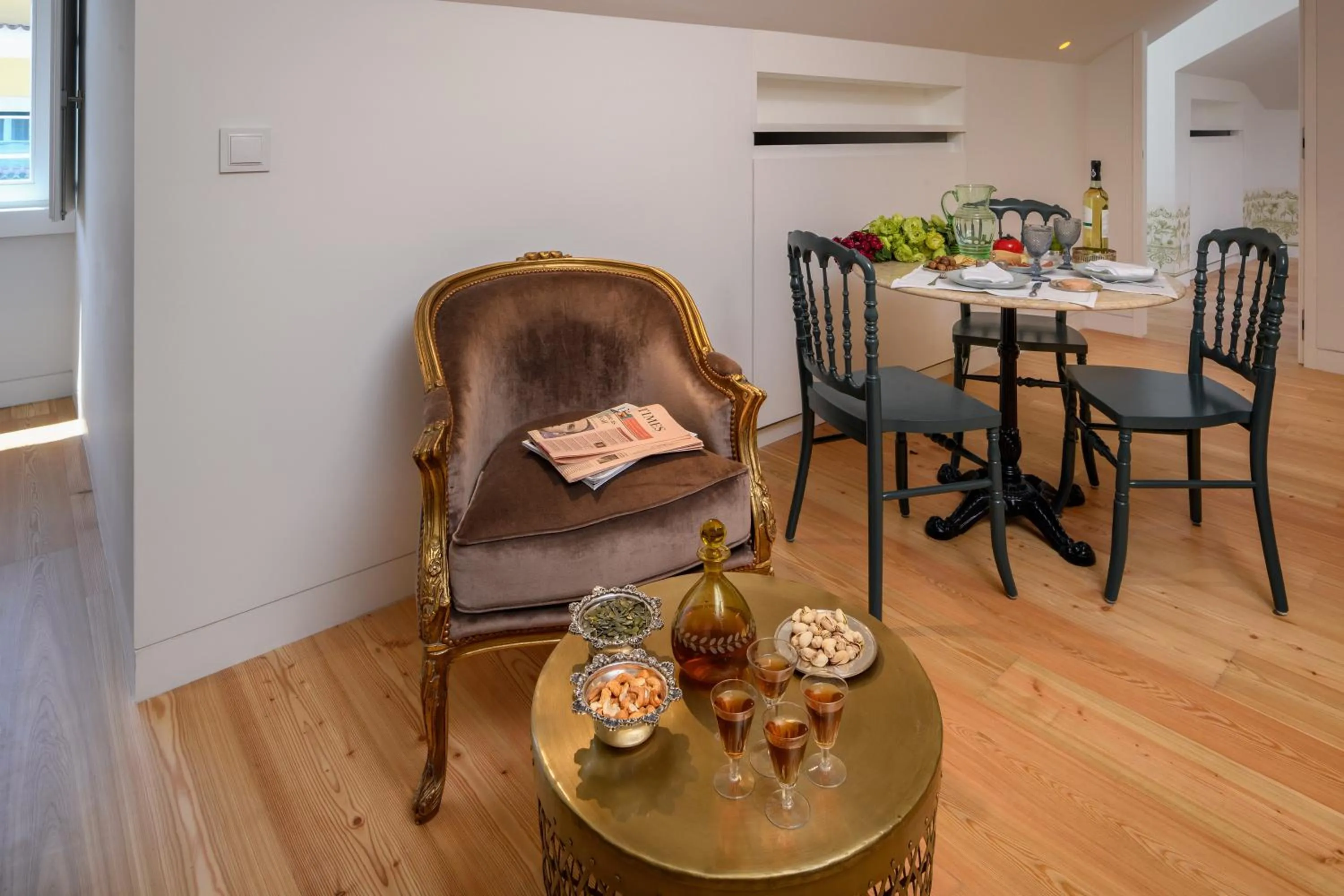 Seating area in Residentas Aurea