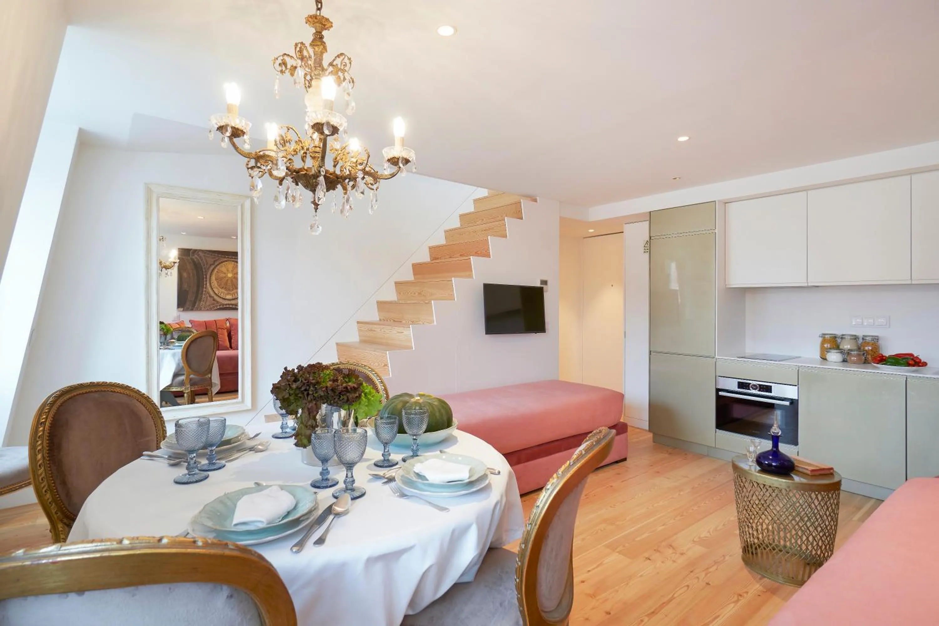 Kitchen or kitchenette in Residentas Aurea