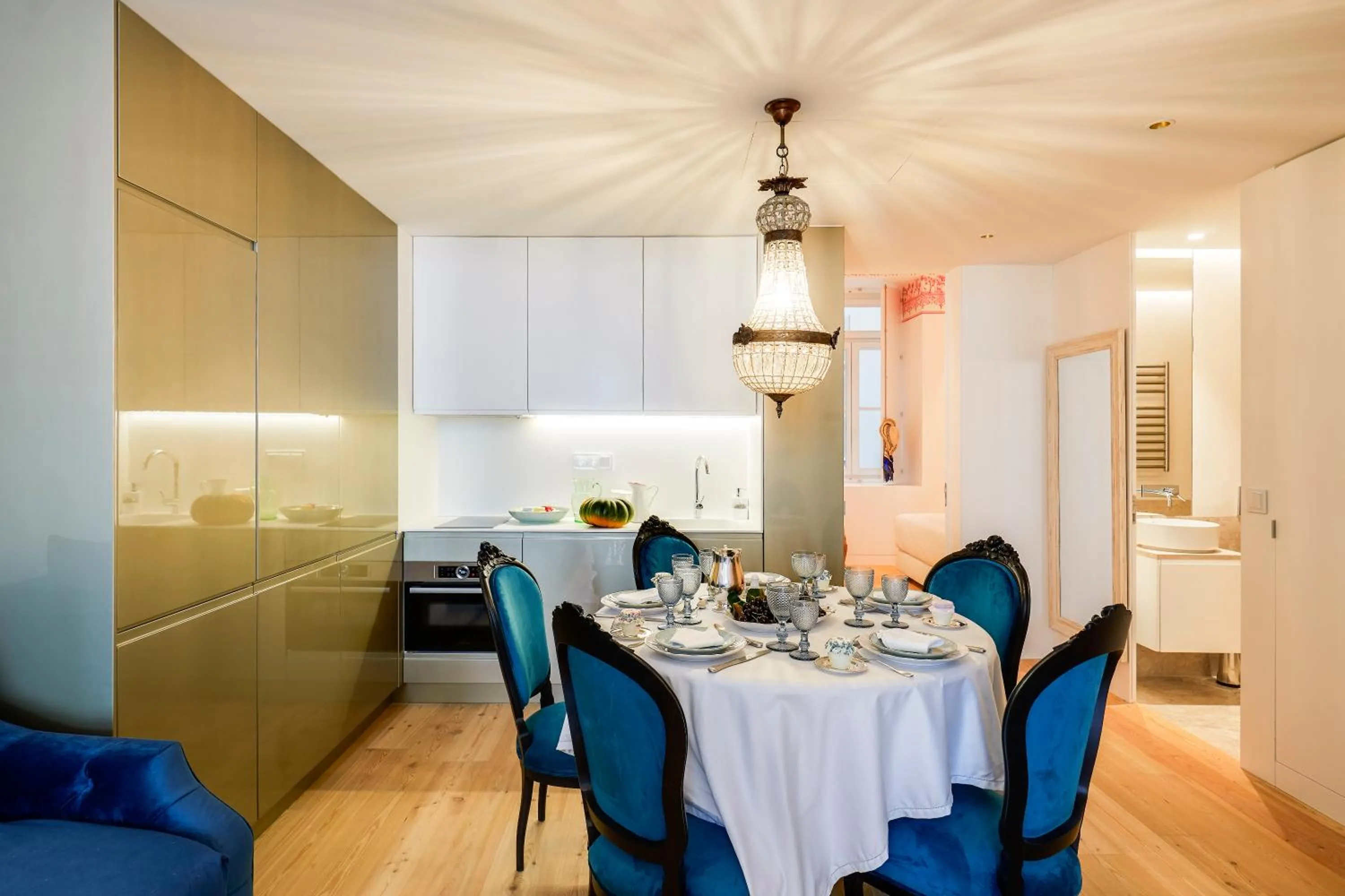 Kitchen or kitchenette in Residentas Aurea