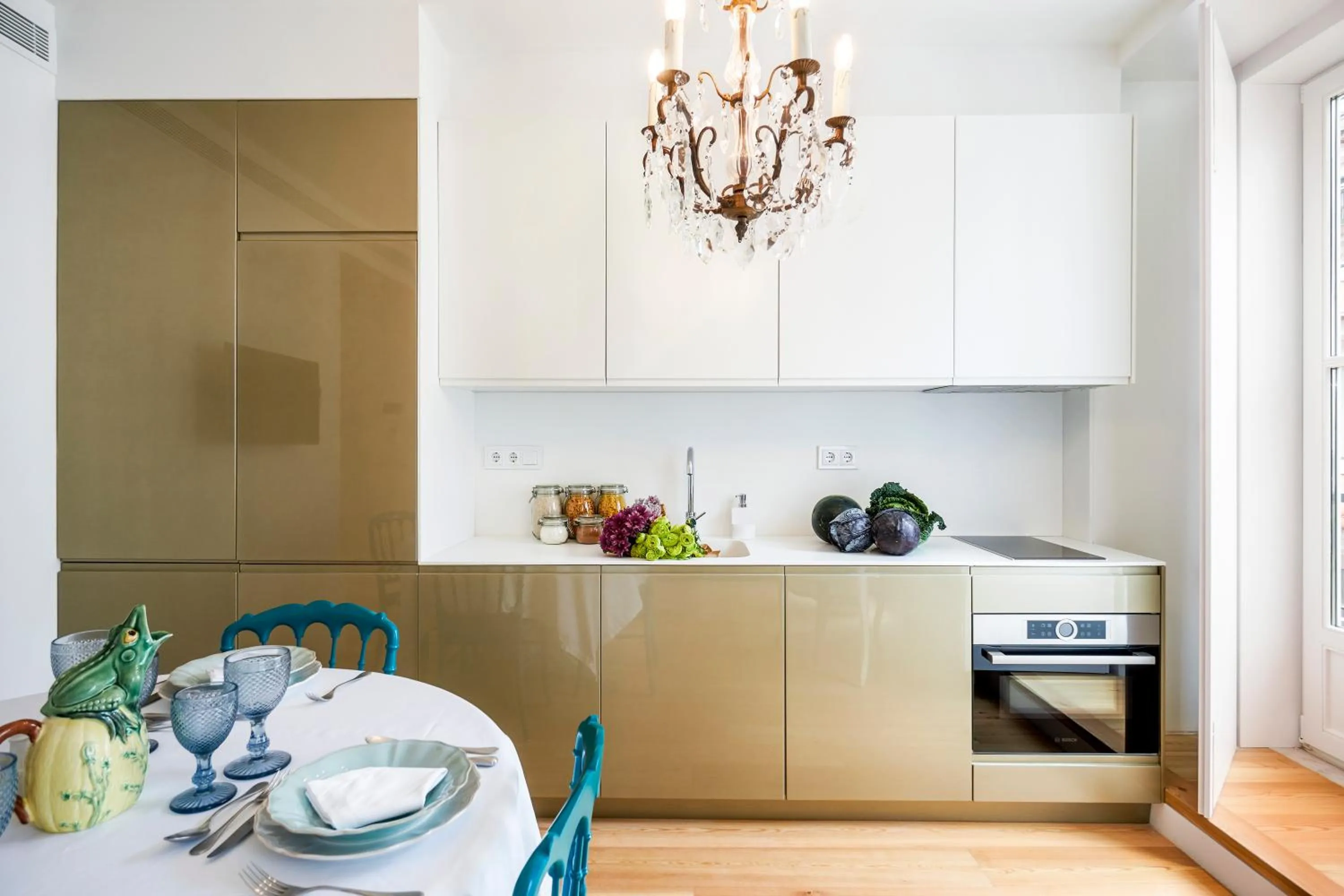 Kitchen or kitchenette in Residentas Aurea