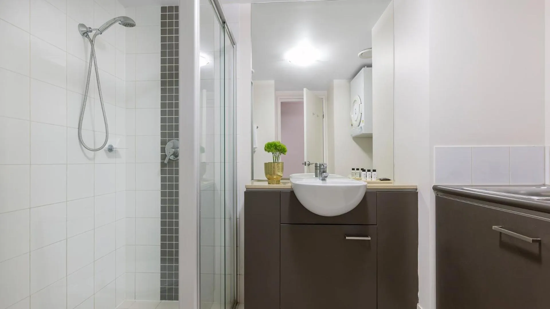 Bathroom in Oaks Brisbane Casino Tower Suites