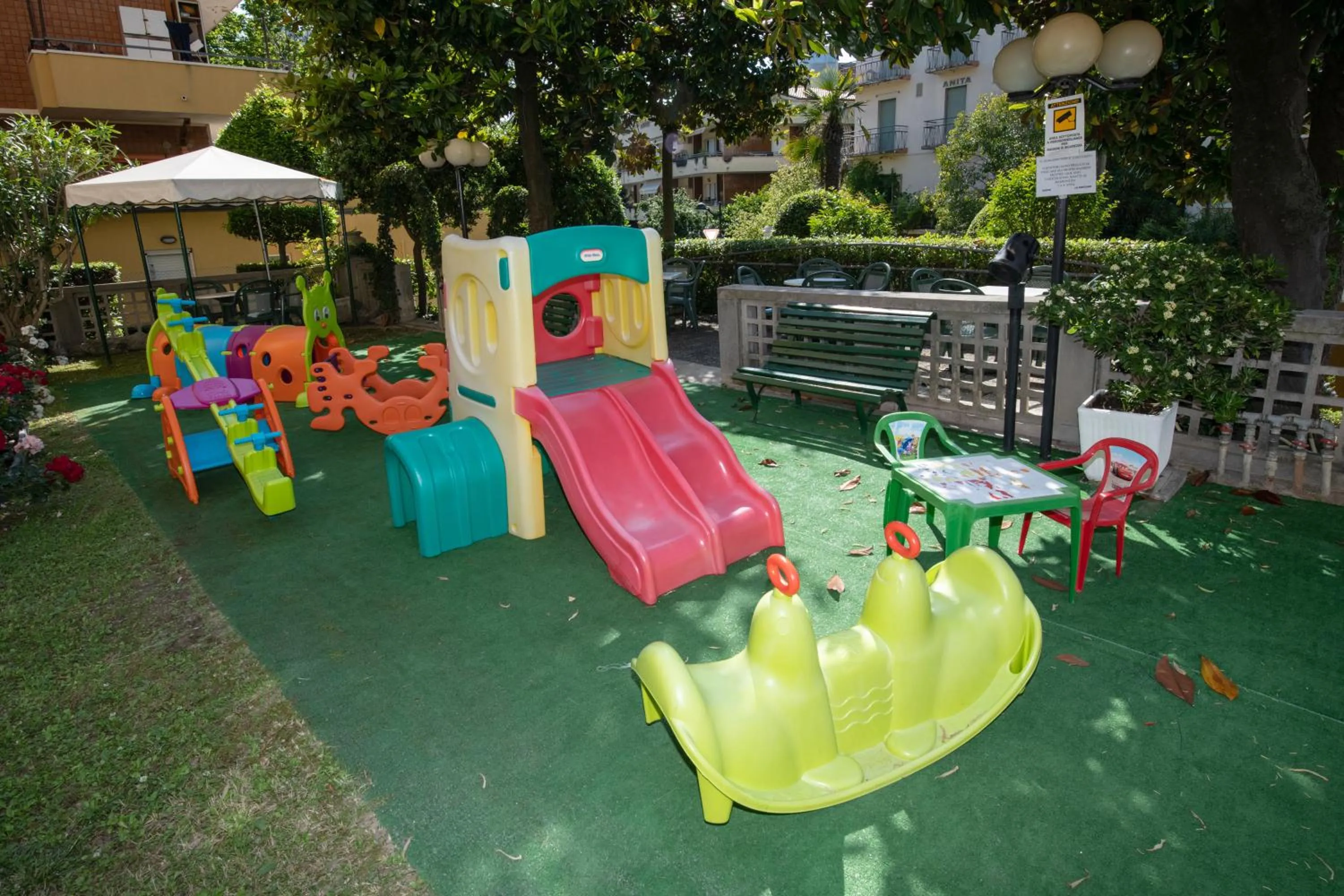 Children play ground in Hotel Torretta