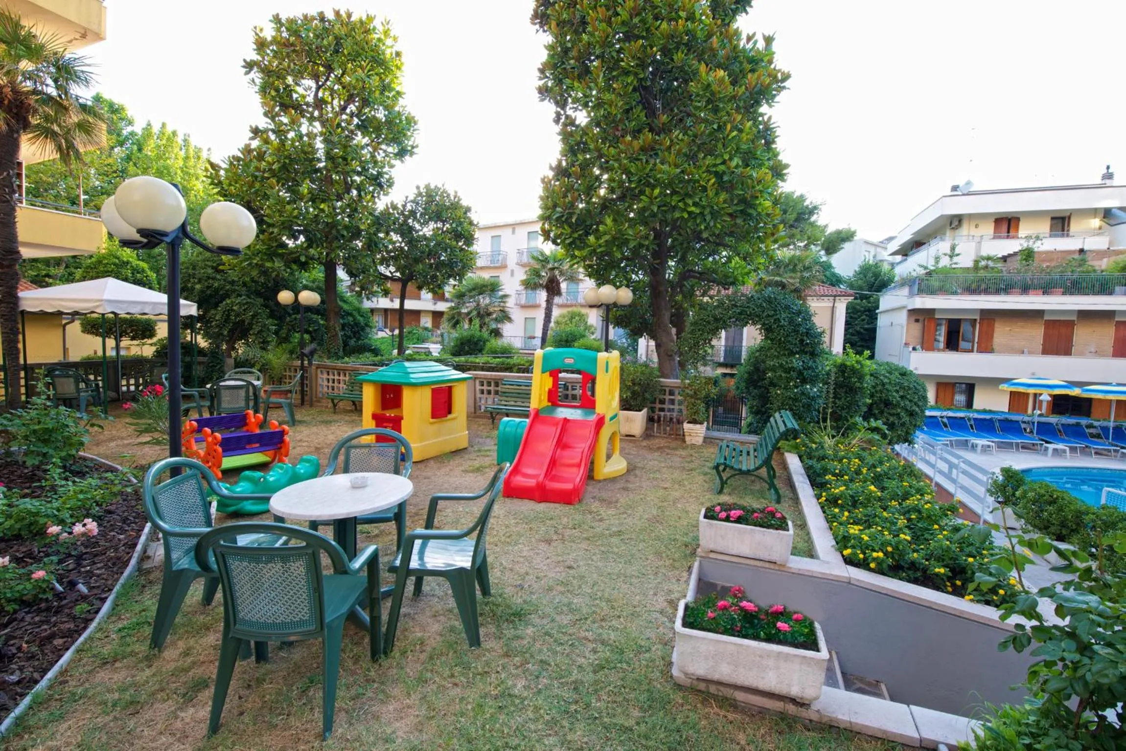 Children play ground in Hotel Torretta