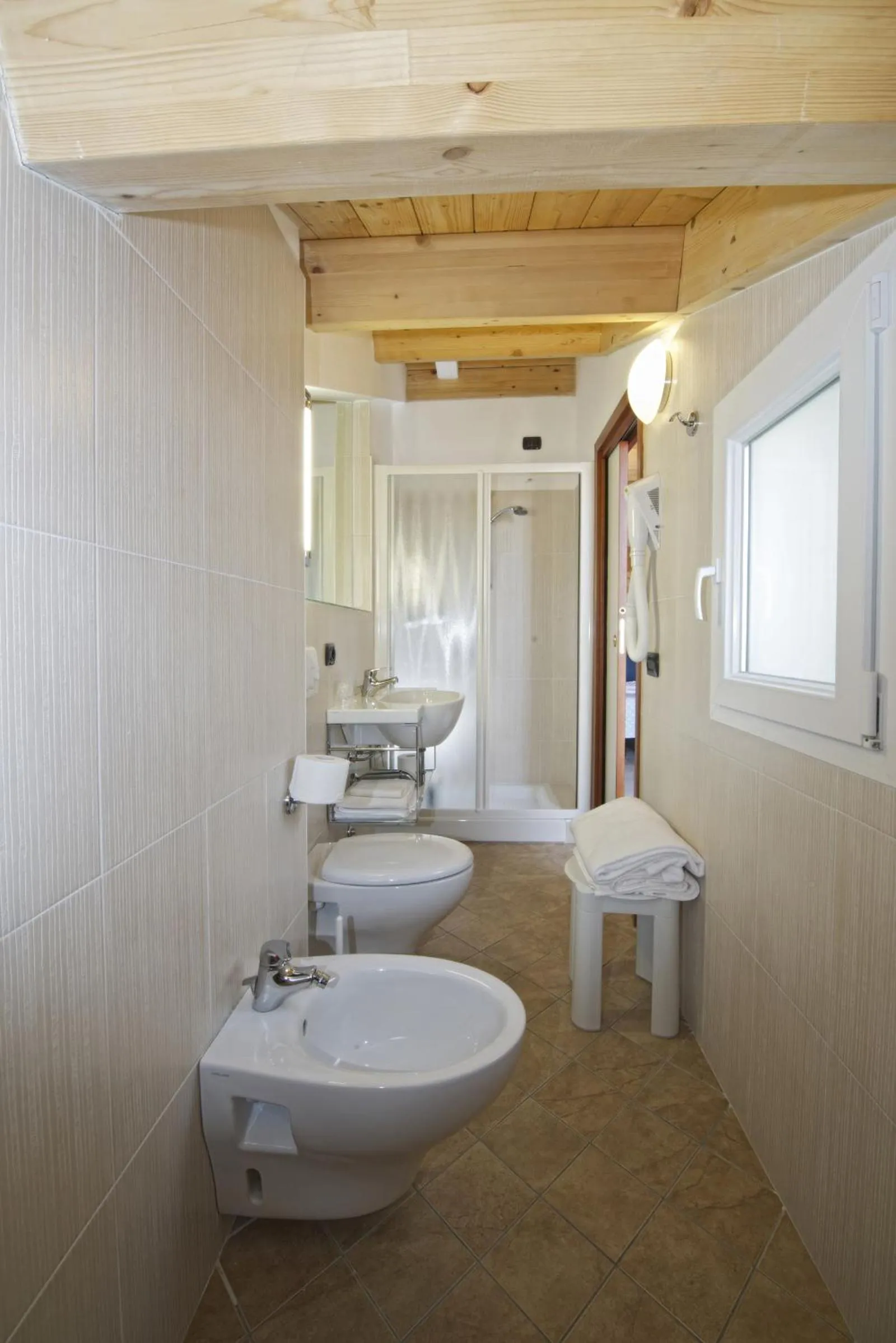 Bathroom in Hotel Torretta