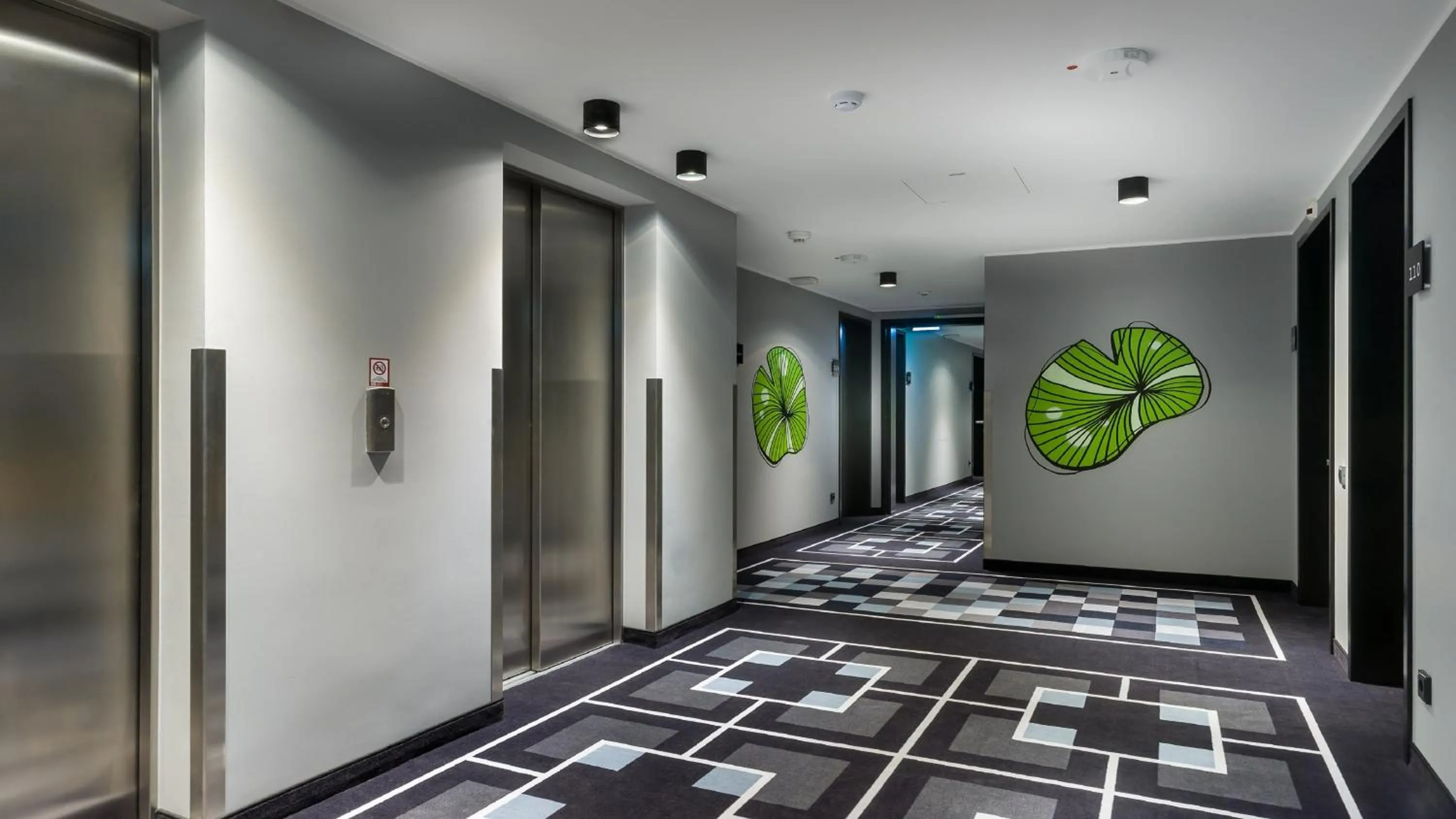 Decorative detail in Holiday Inn - the niu, Square Mannheim by IHG