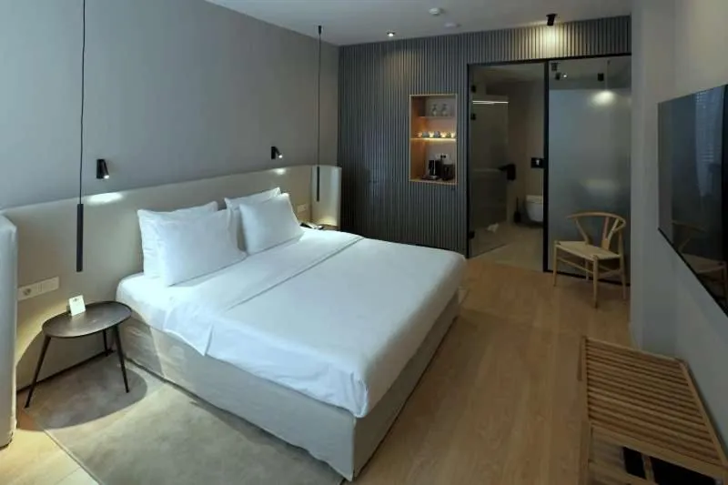Bed in Adresa Suites