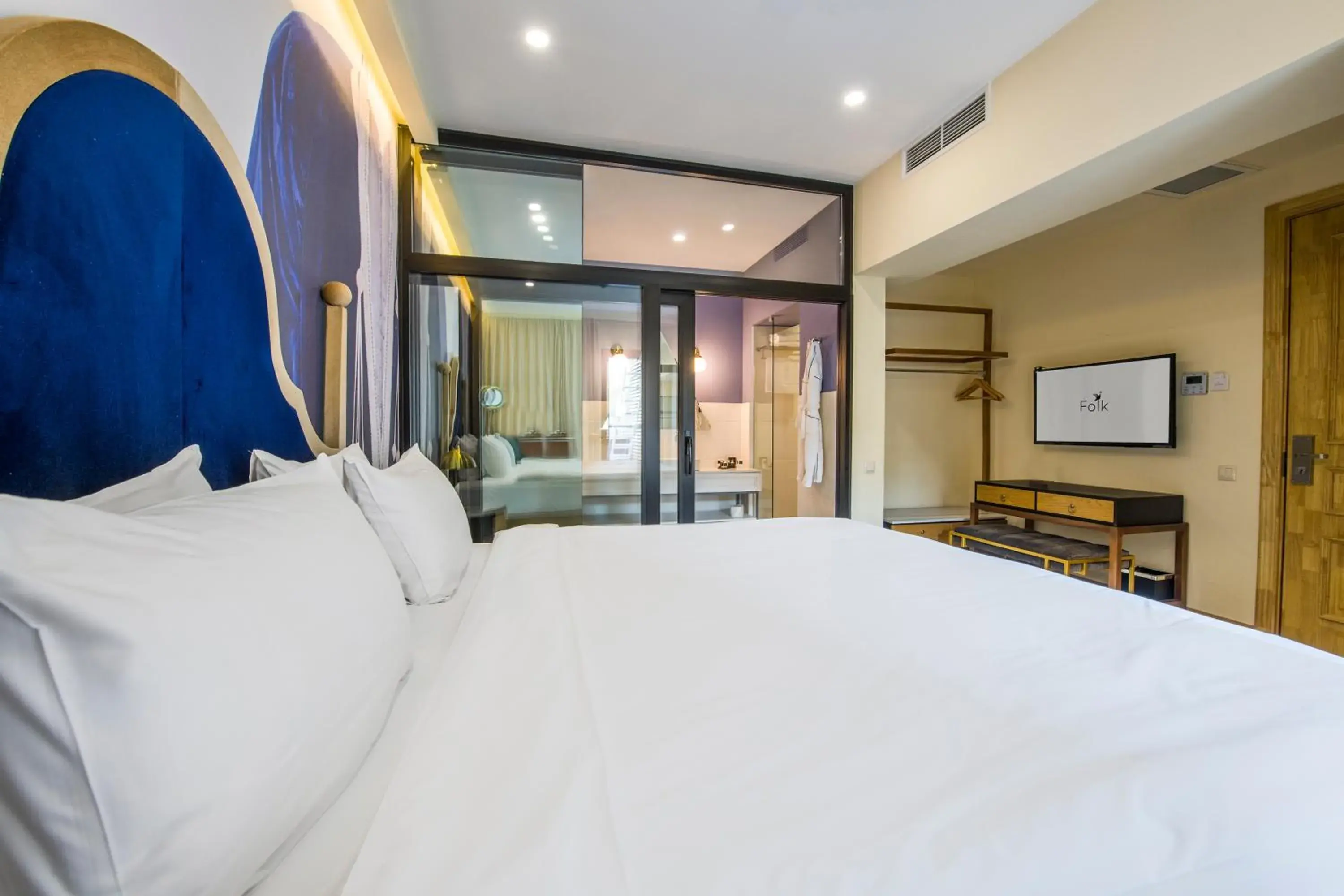 Bed in Folk Boutique Hotel Bed in Folk Boutique Hotel