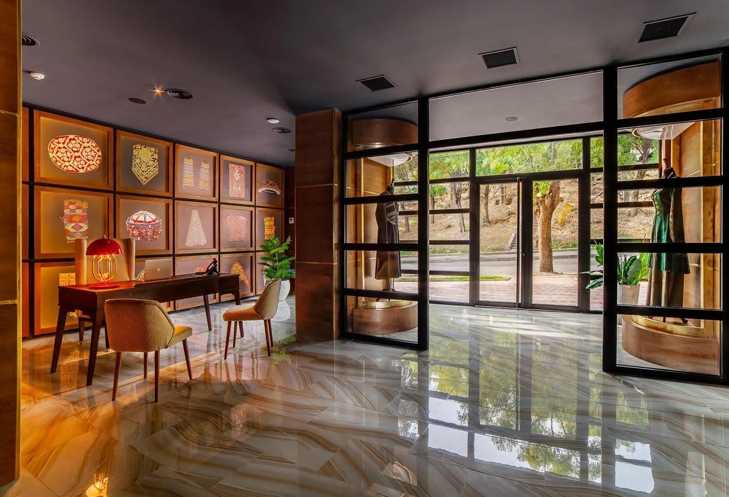 Lobby or reception in Folk Boutique Hotel