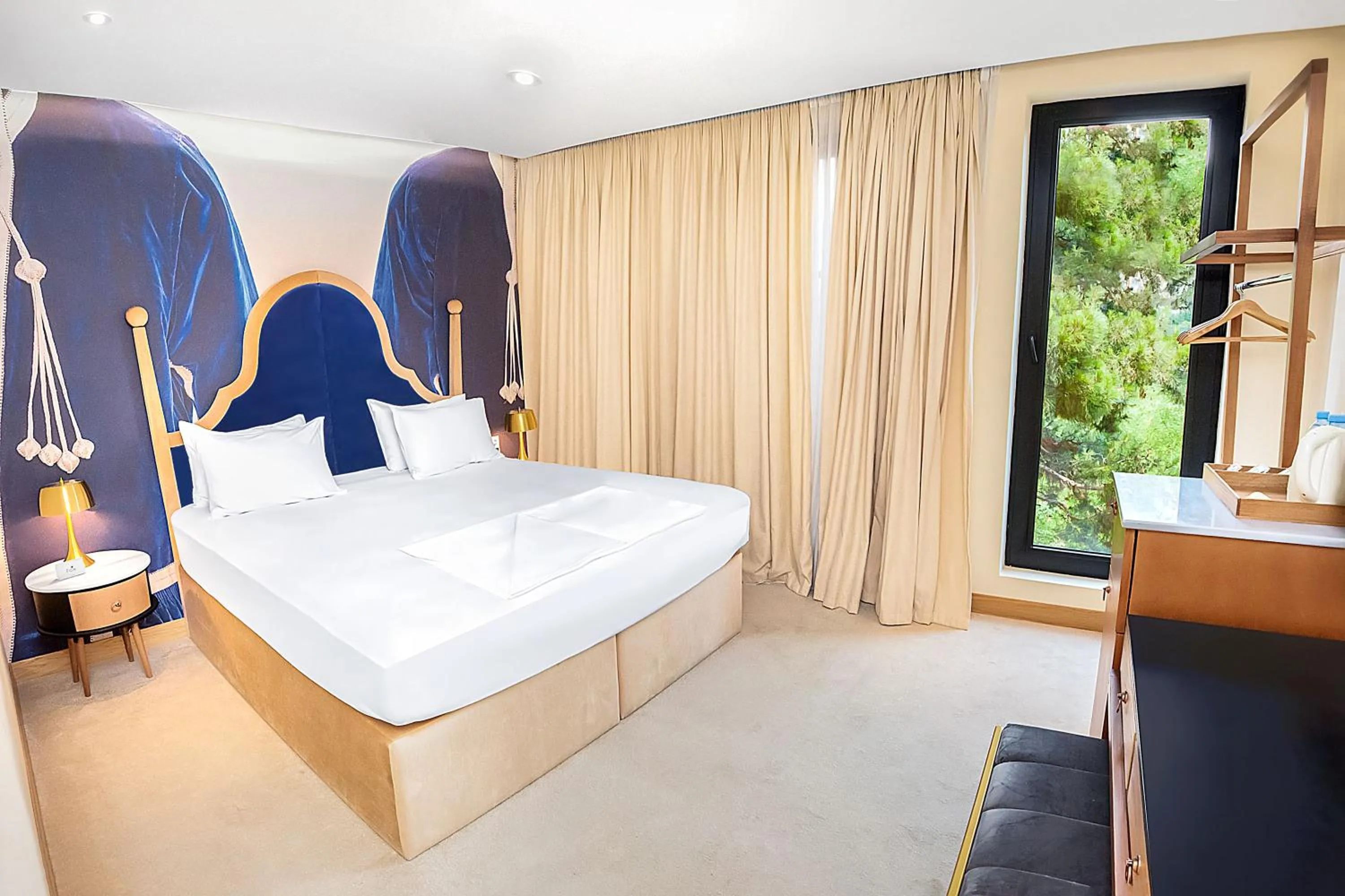 Bed in Folk Boutique Hotel