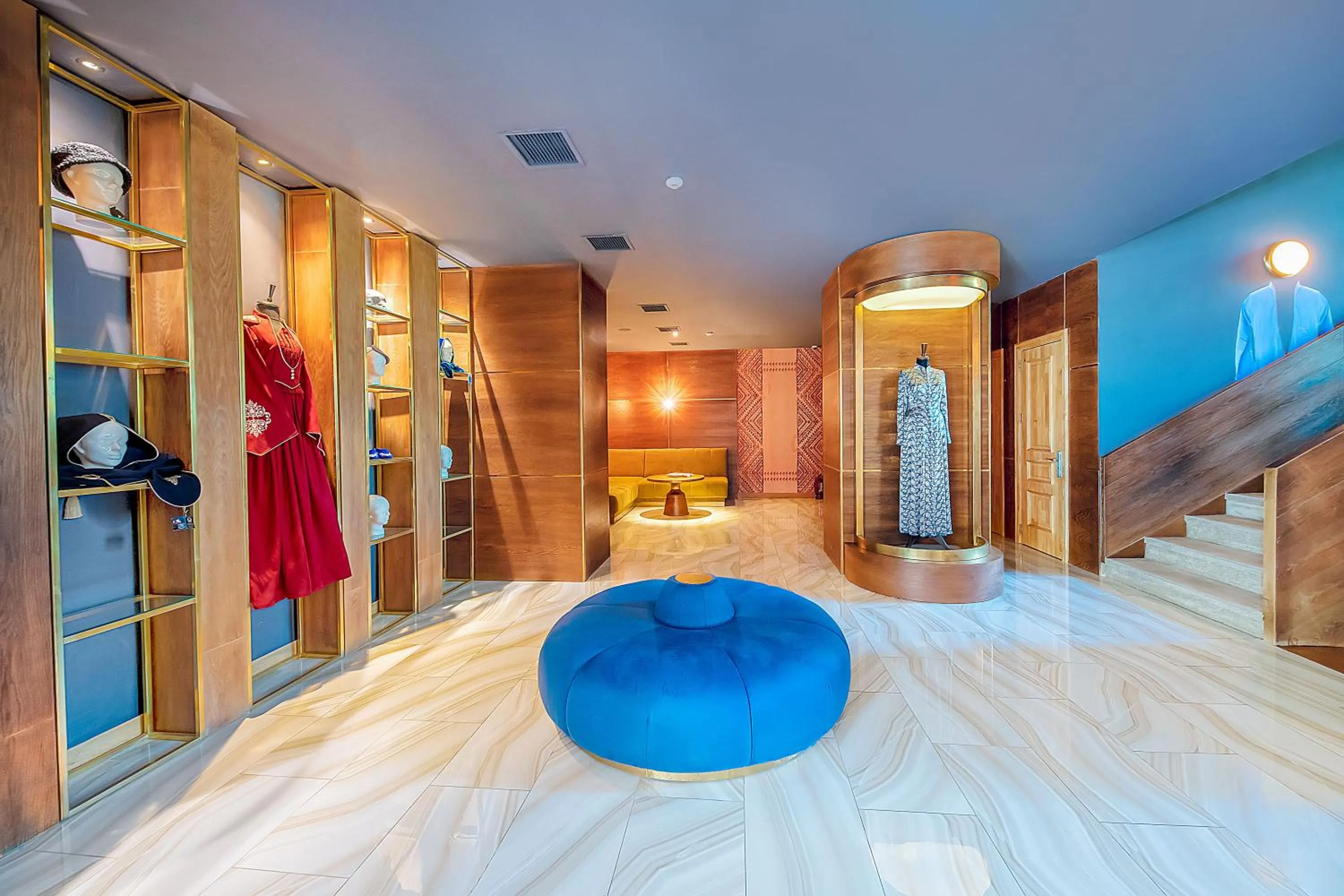 Lobby or reception, Bed in Folk Boutique Hotel