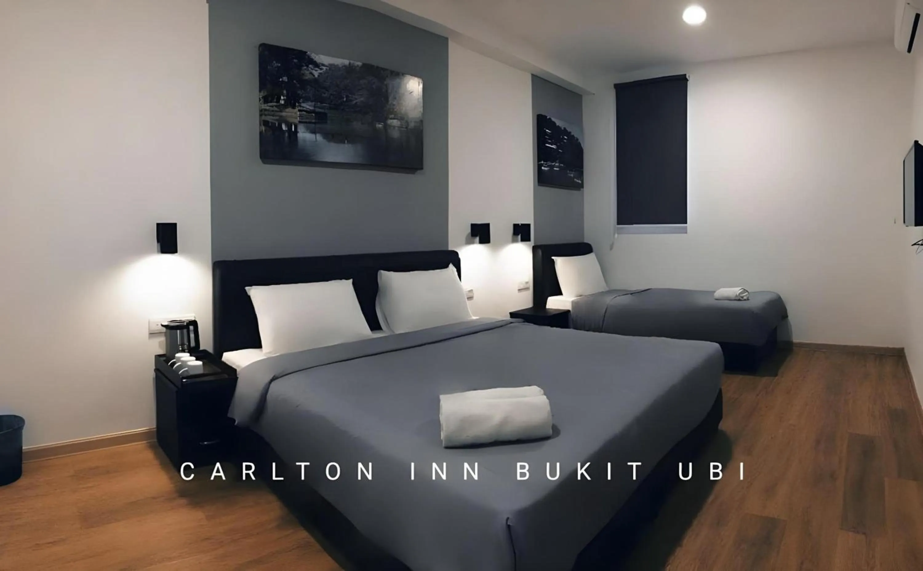 Bedroom in OYO 89492 Carlton Inn Bukit Ubi