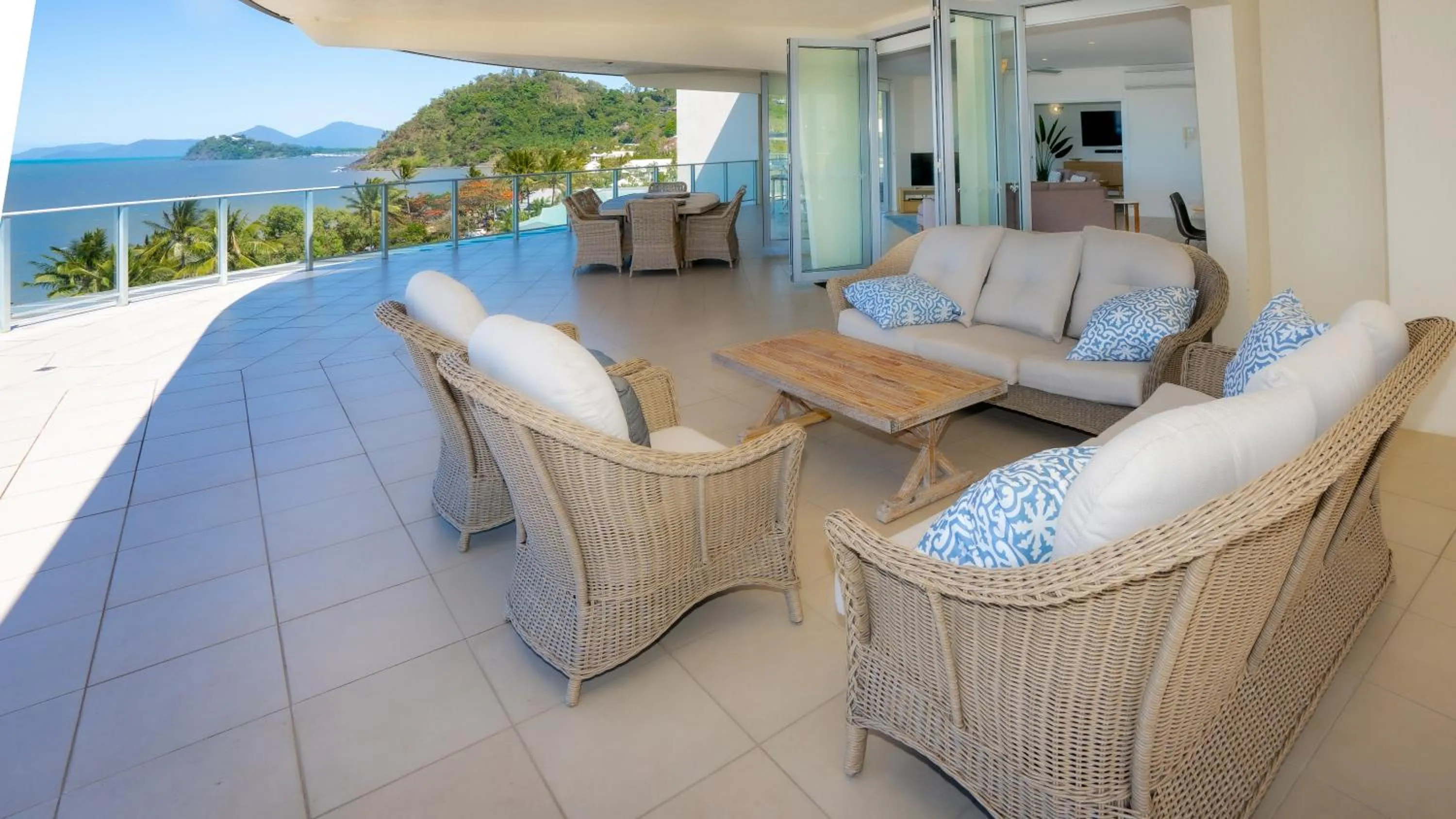 Balcony/Terrace in Vue Apartments Trinity Beach
