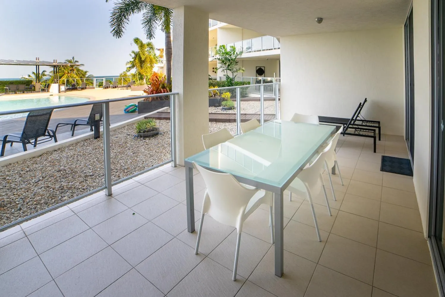 Balcony/Terrace in Vue Apartments Trinity Beach