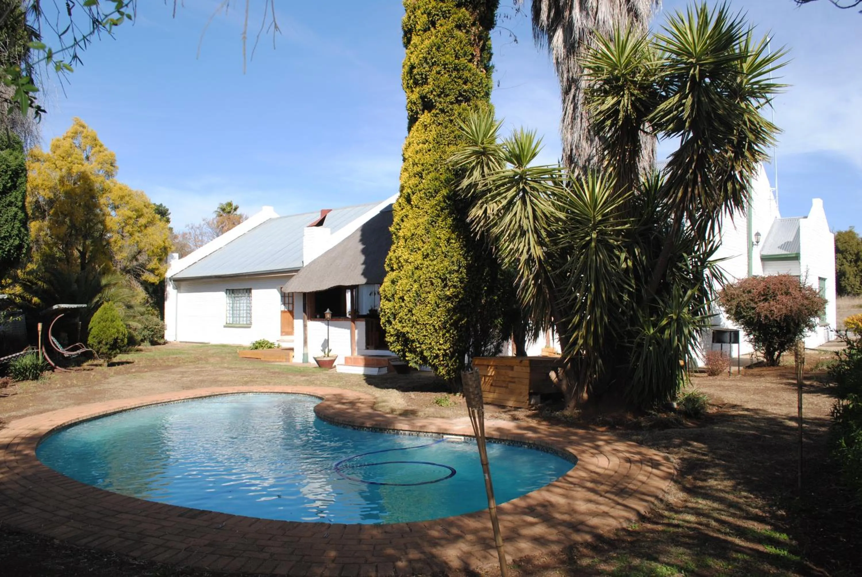 Swimming pool in New Beginnings B&B