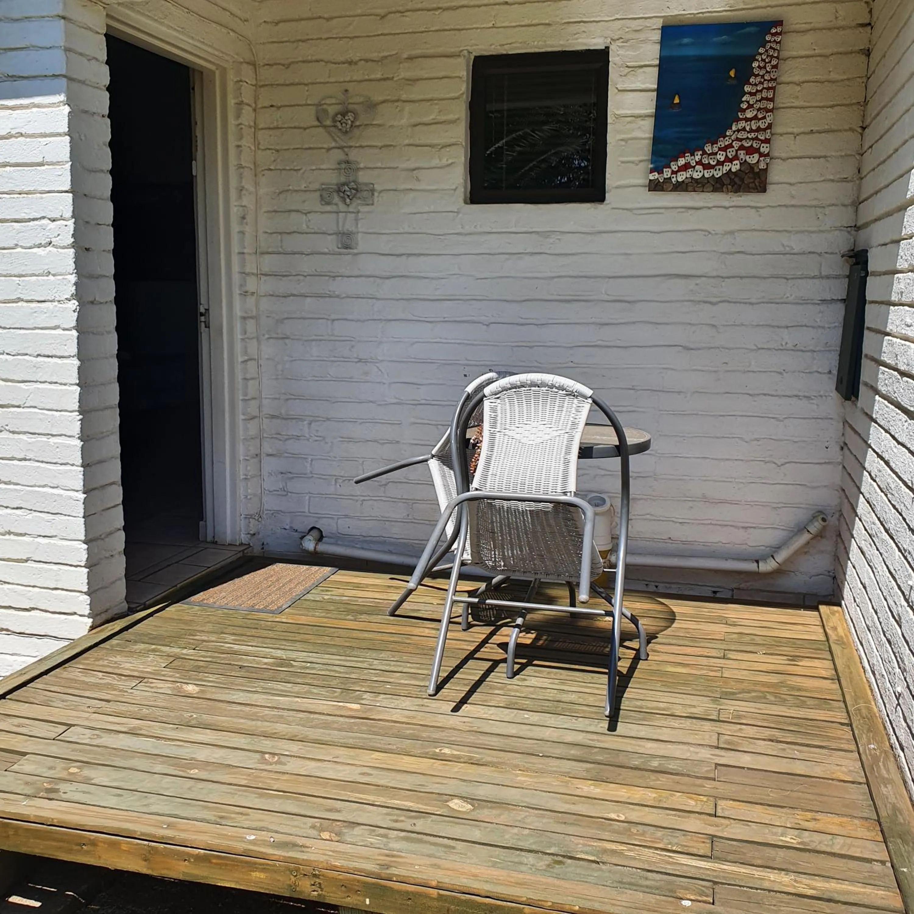 Patio in New Beginnings B&B