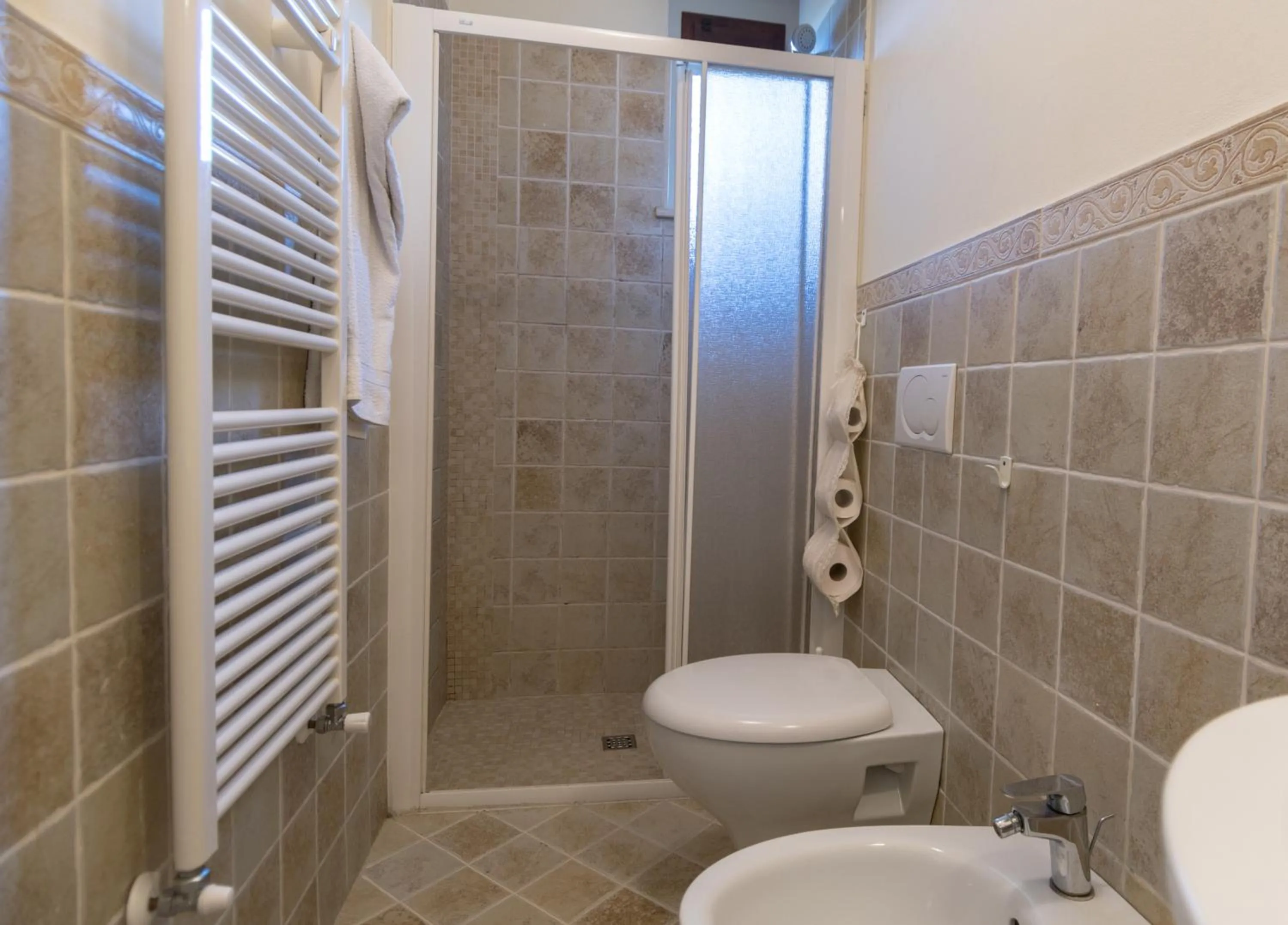 Shower in Rosa di Assisi